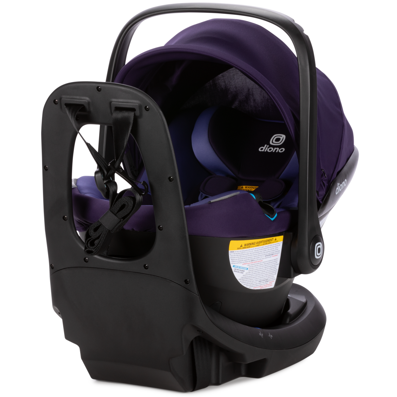 Diono LiteClik®30 RXT SafePlus® Infant Car Seat and Base Car Seats & Booster Seats Diono Purple Wildberry  