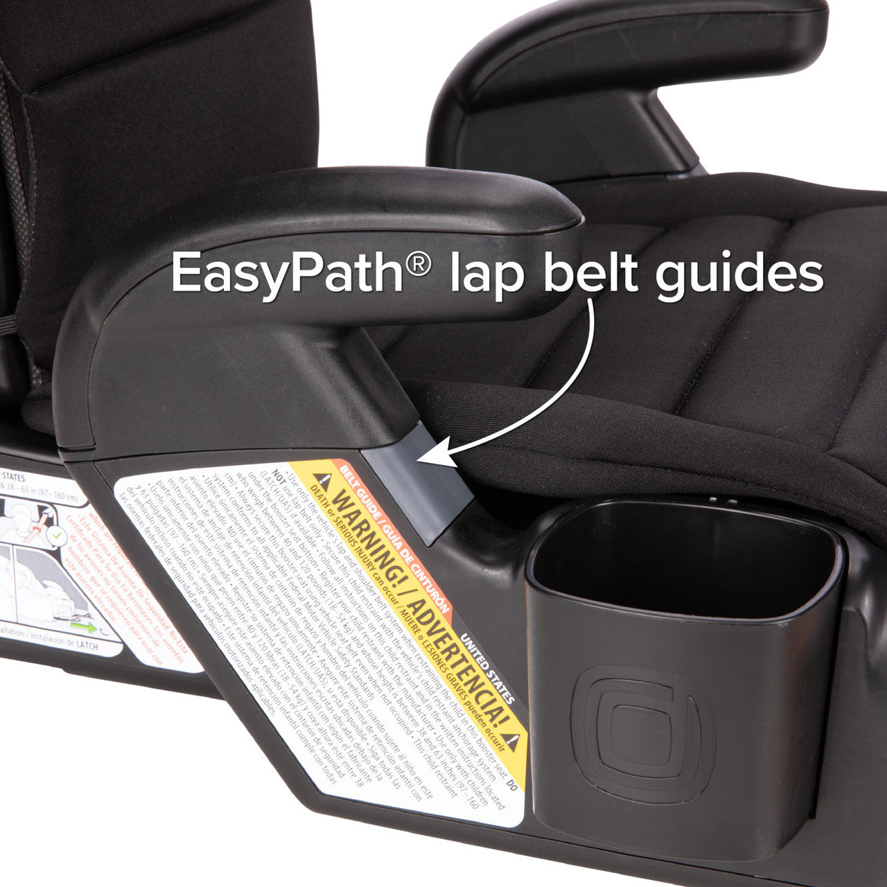 Connect3® R 2-in-1 High-Back Booster (No Latch)