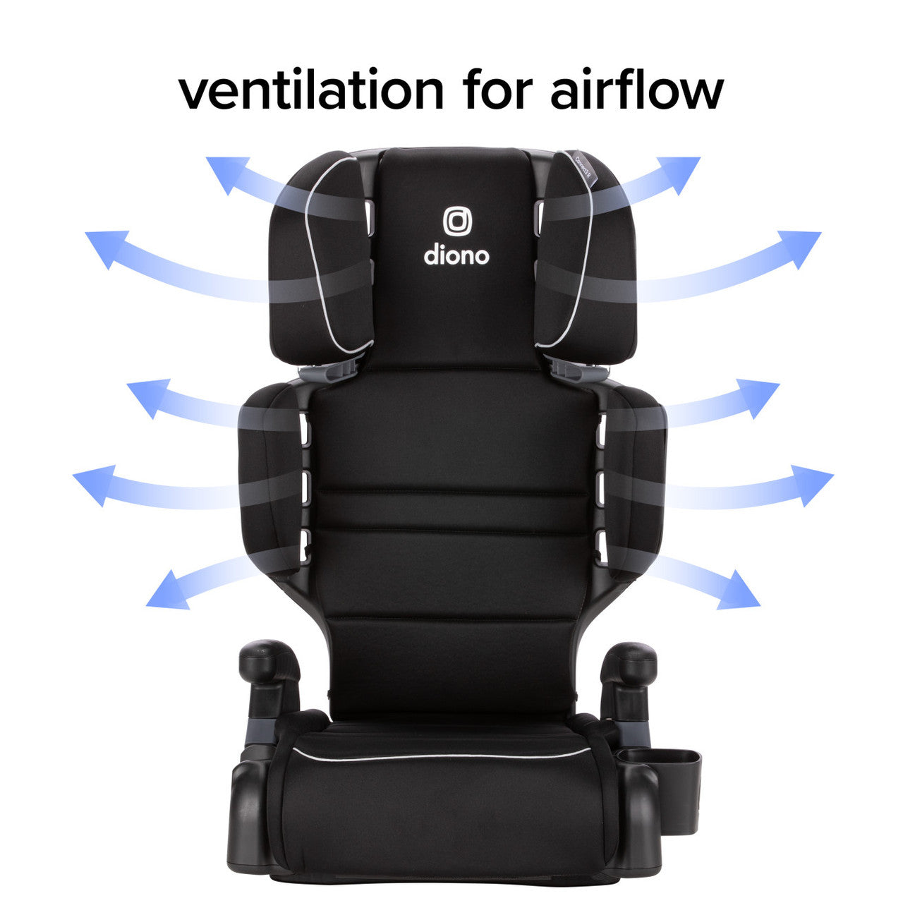 Connect3® R 2-in-1 High-Back Booster (No Latch)