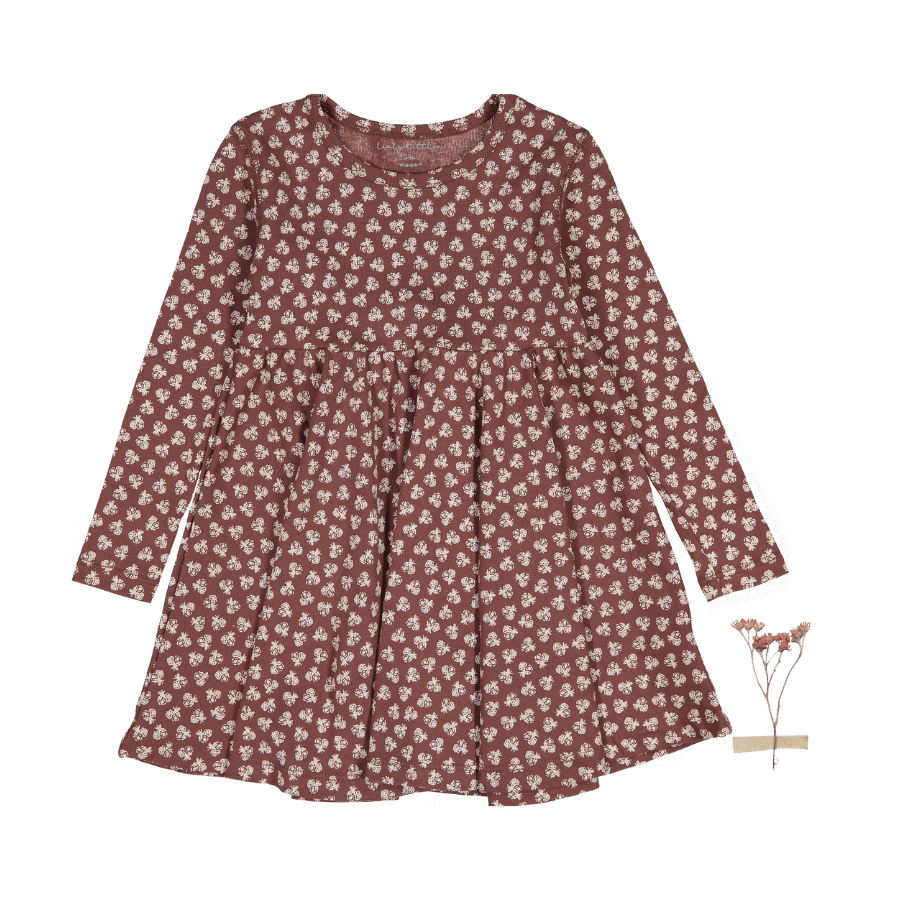 The Printed Long Sleeve Dress -  Rustic Floral