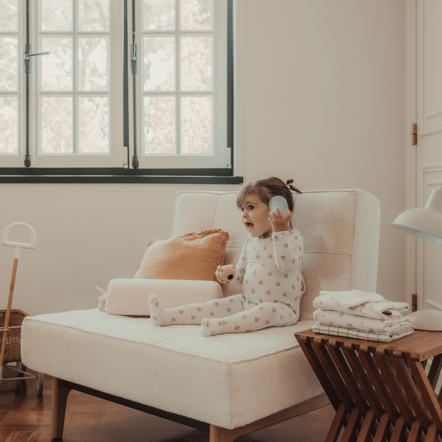 The Printed Blanket - Zara Blue