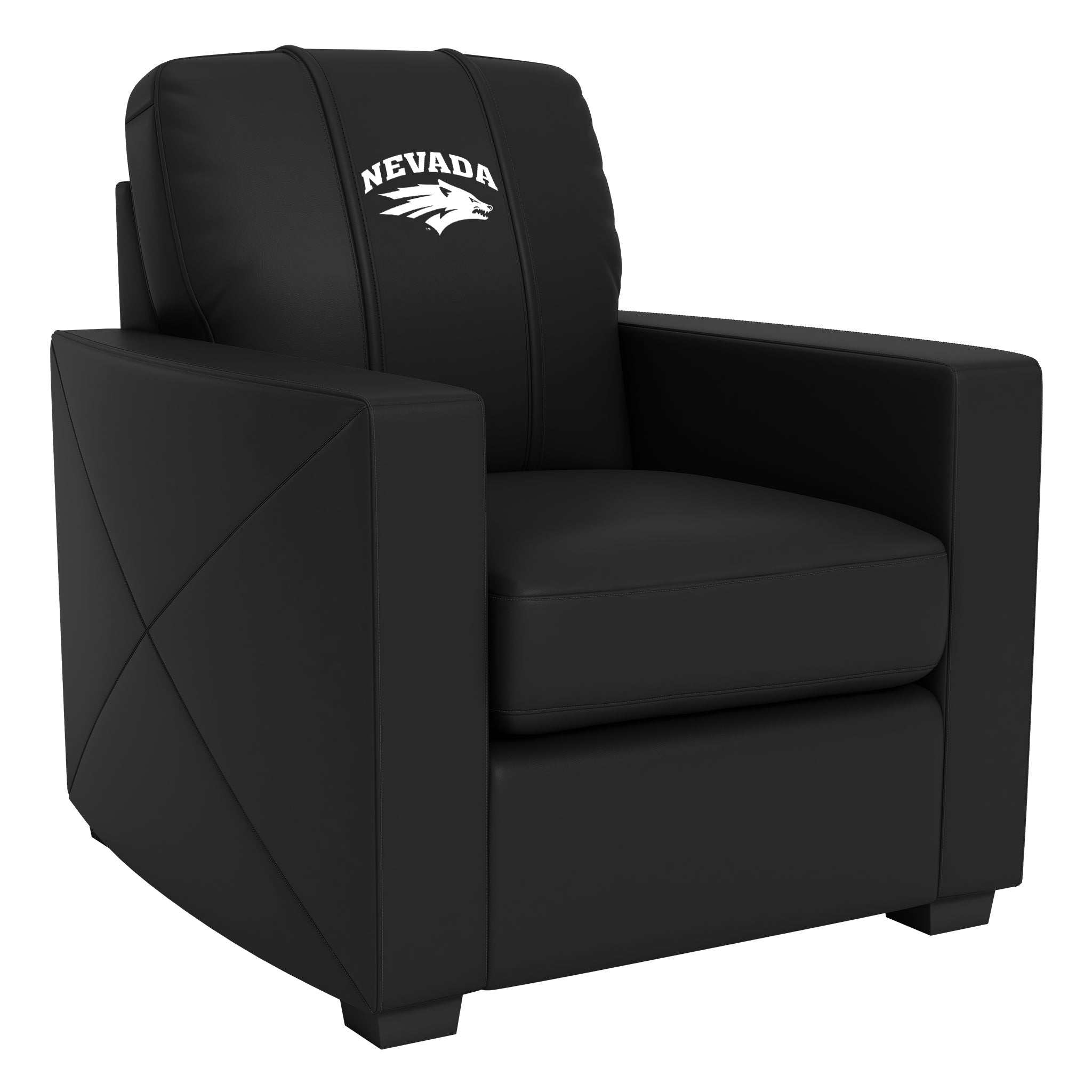 Silver Club Chair with Nevada Primary Logo