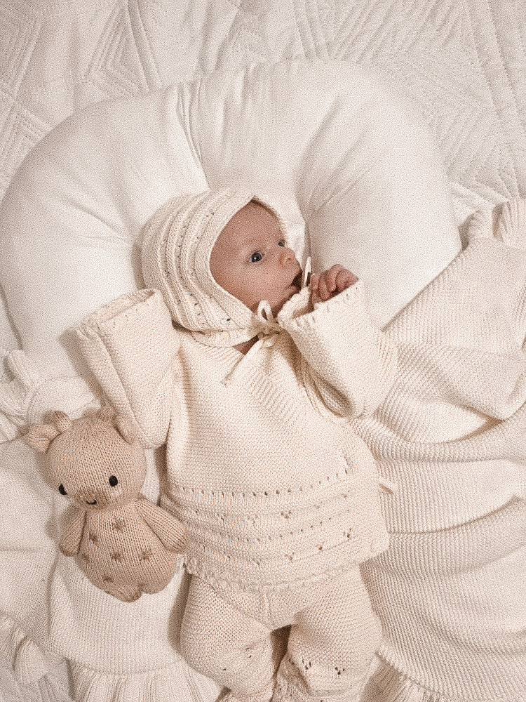 Bring Me Home Chunky Knit Bundle - Cream  Luna + Luca   