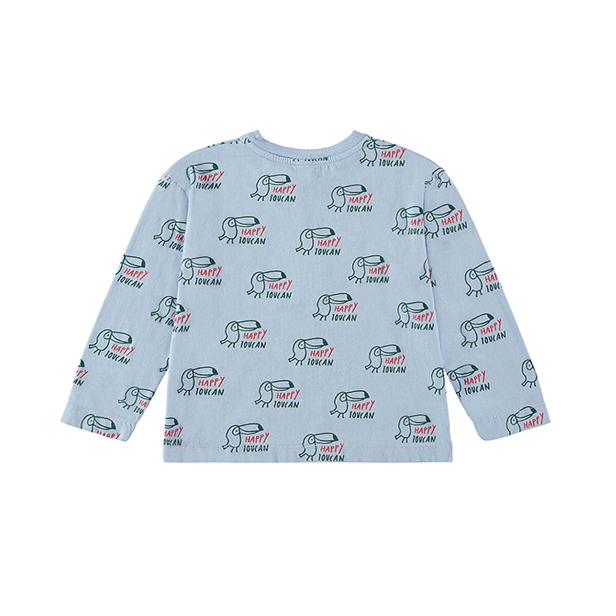 T-Shirt Allover Happy Toucan - Light Blue