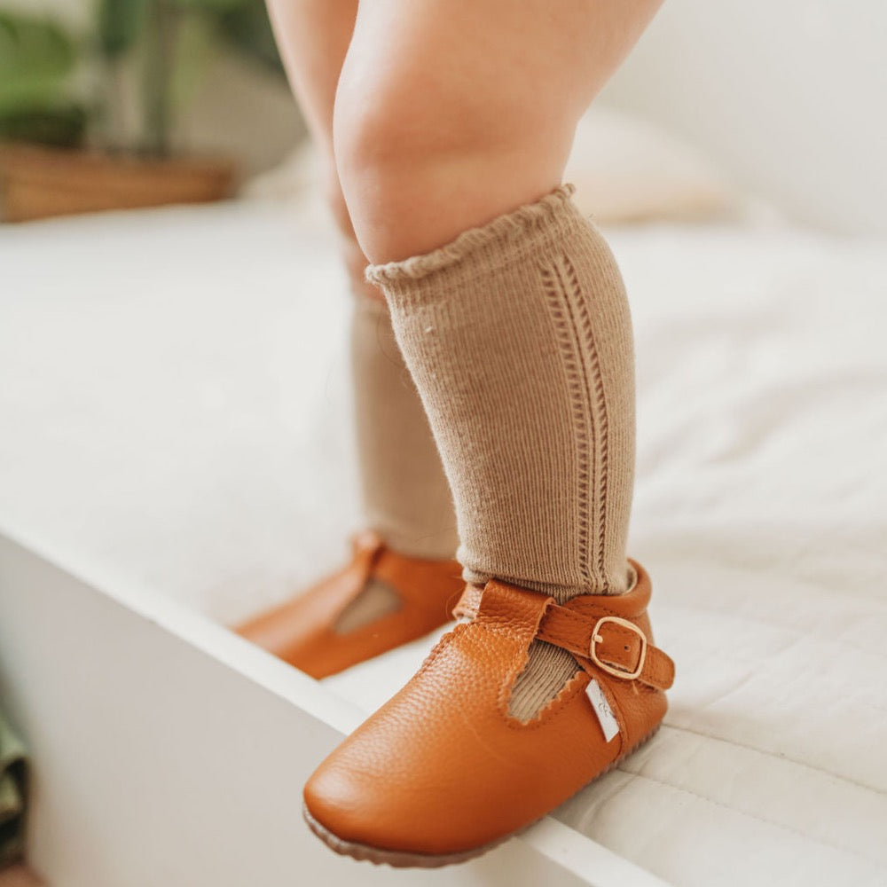 LLB Eyelet Knee High Socks