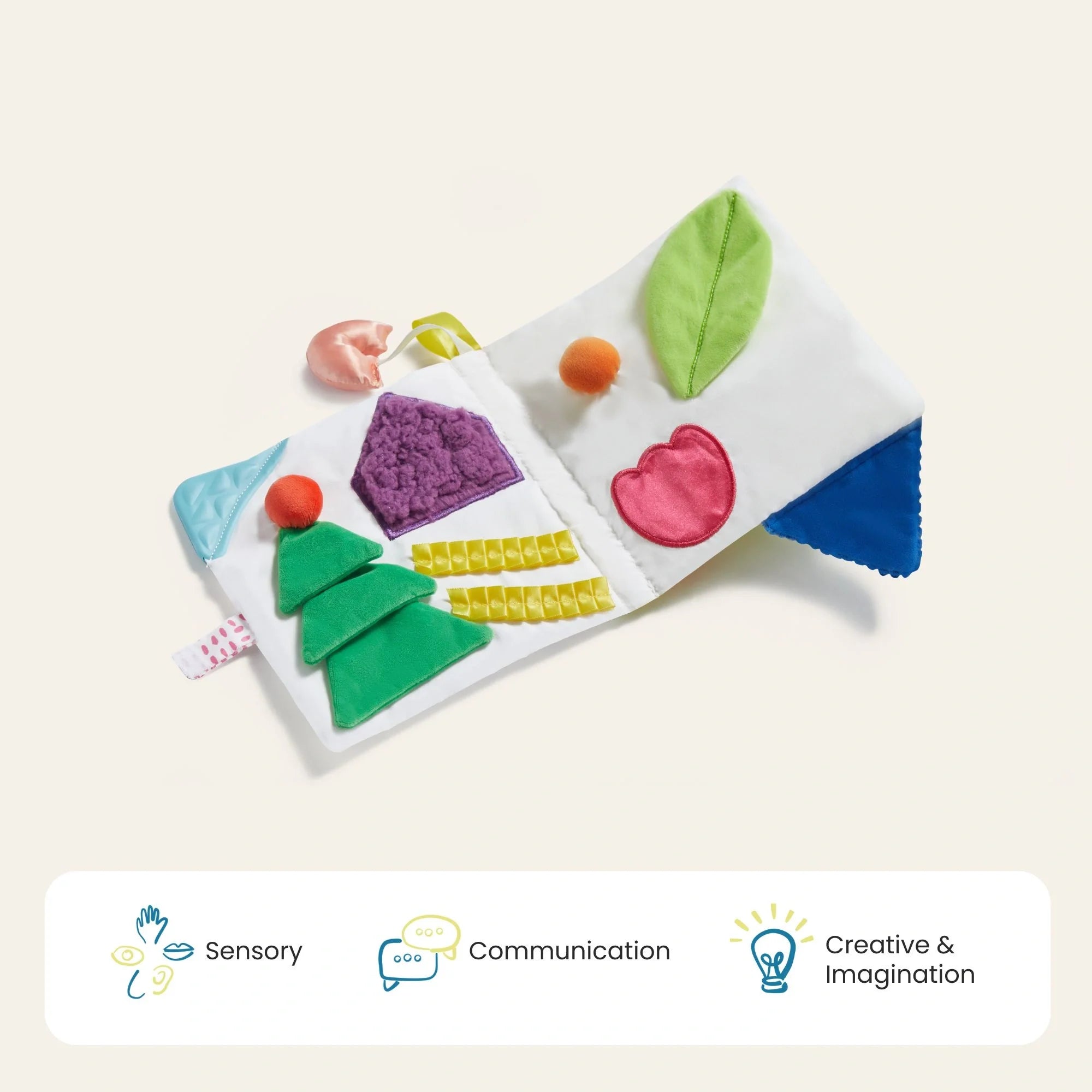 Brain & Hands Playset — Montessori Box (4–6 Months) + Activity Cube