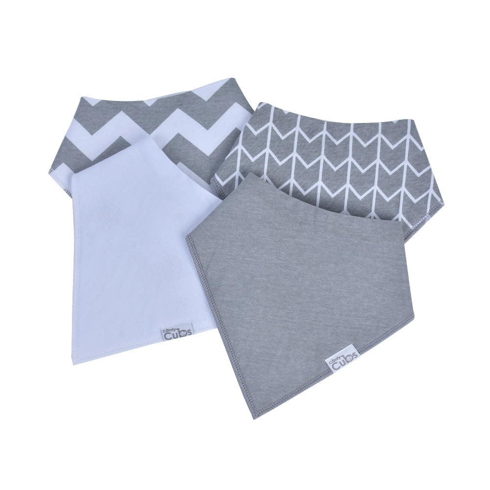 Bandana Bibs Gray