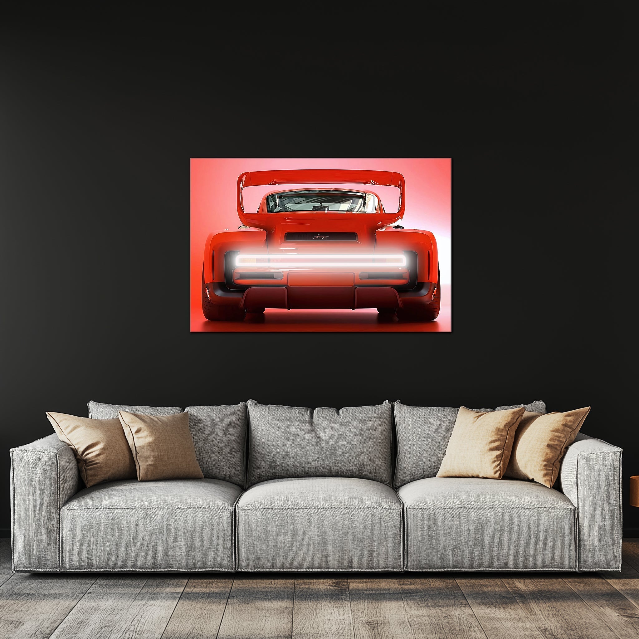 Car light up sign, Car neon light sign, Car wall art lighted, Car led wall decor, Car led sign, Garage neon sign, Neon painting art For Man - UvCar12