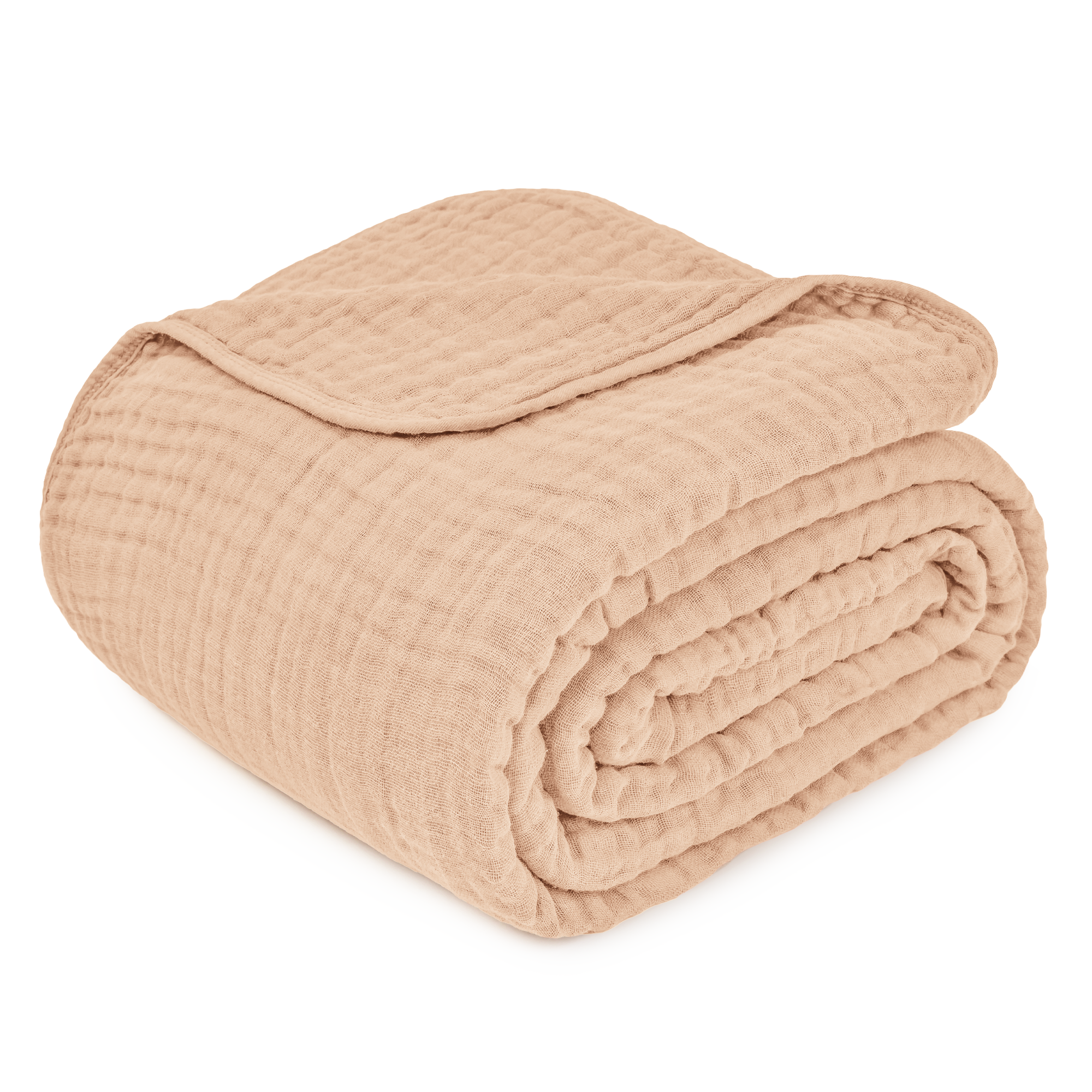 Adult Muslin Blanket in Cream