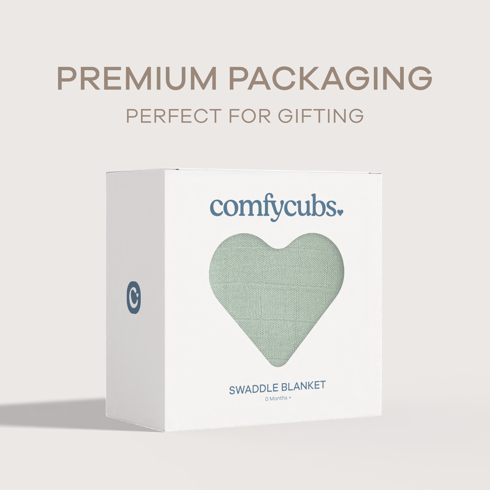 Muslin Swaddle Blanket in Fern, 1 Pack