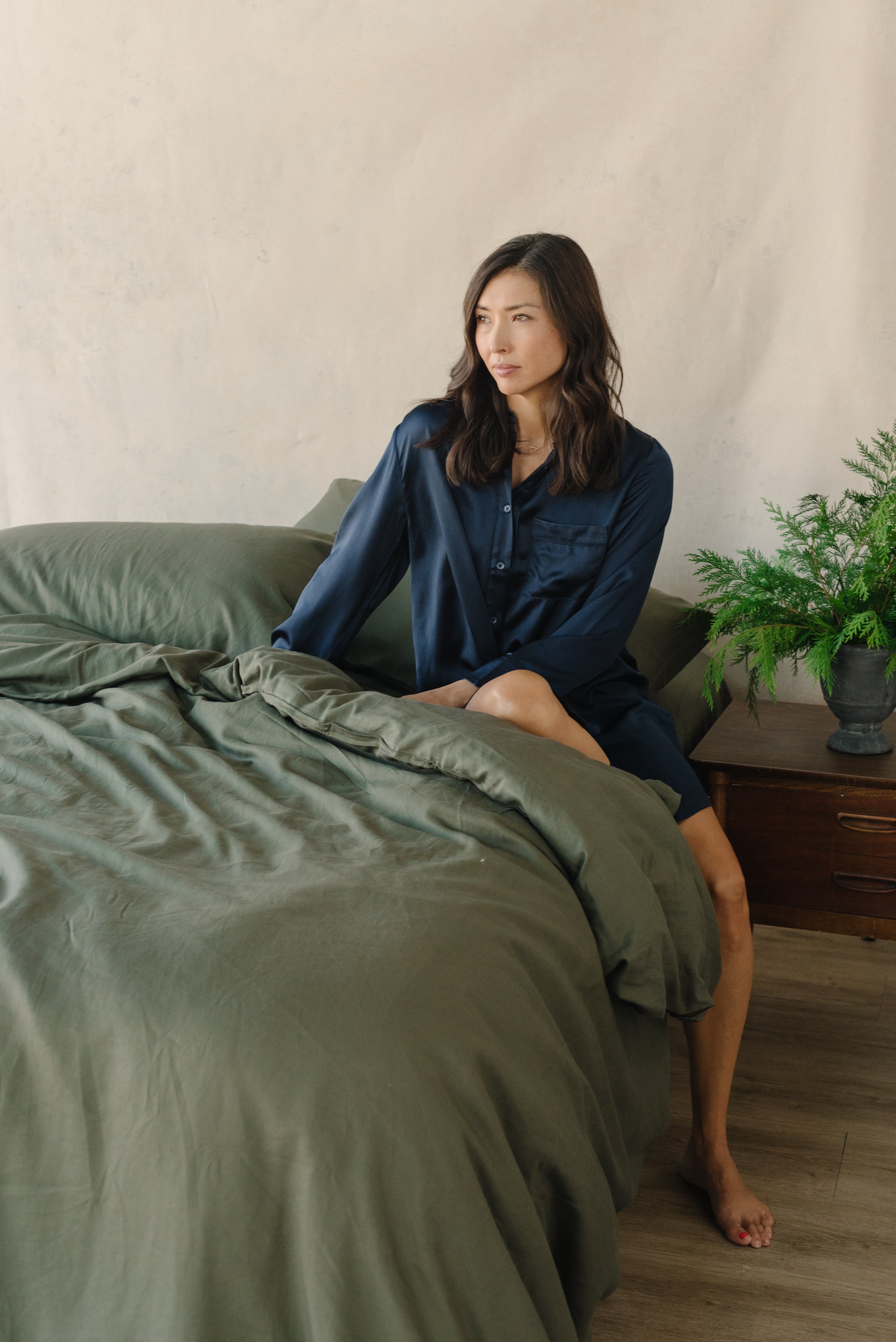 Linen Bamboo Duvet Cover - Last Chance