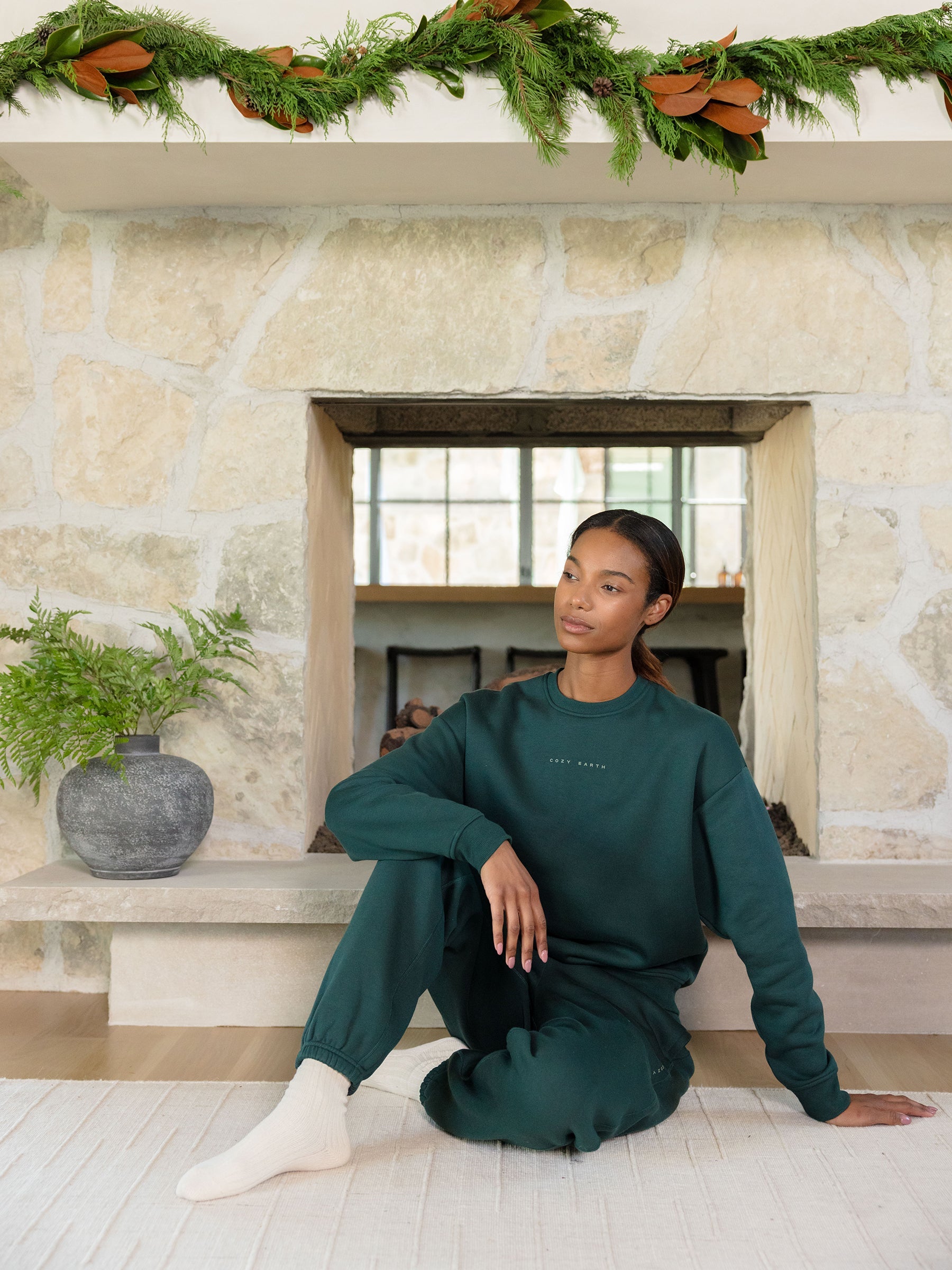 Women's CityScape Crewneck & Sweatpant Set - Last Chance