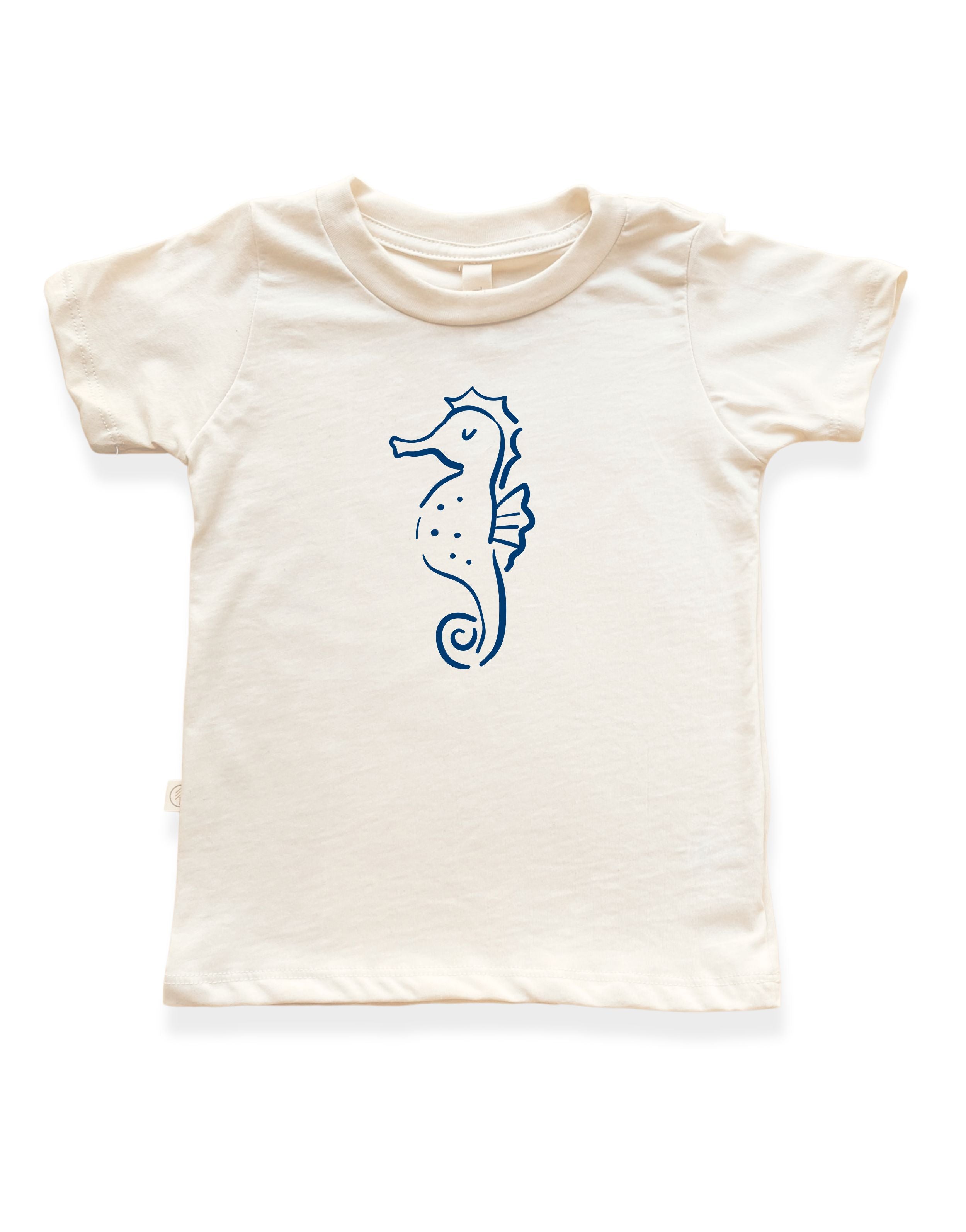 Seahorse Organic Kids T-shirt