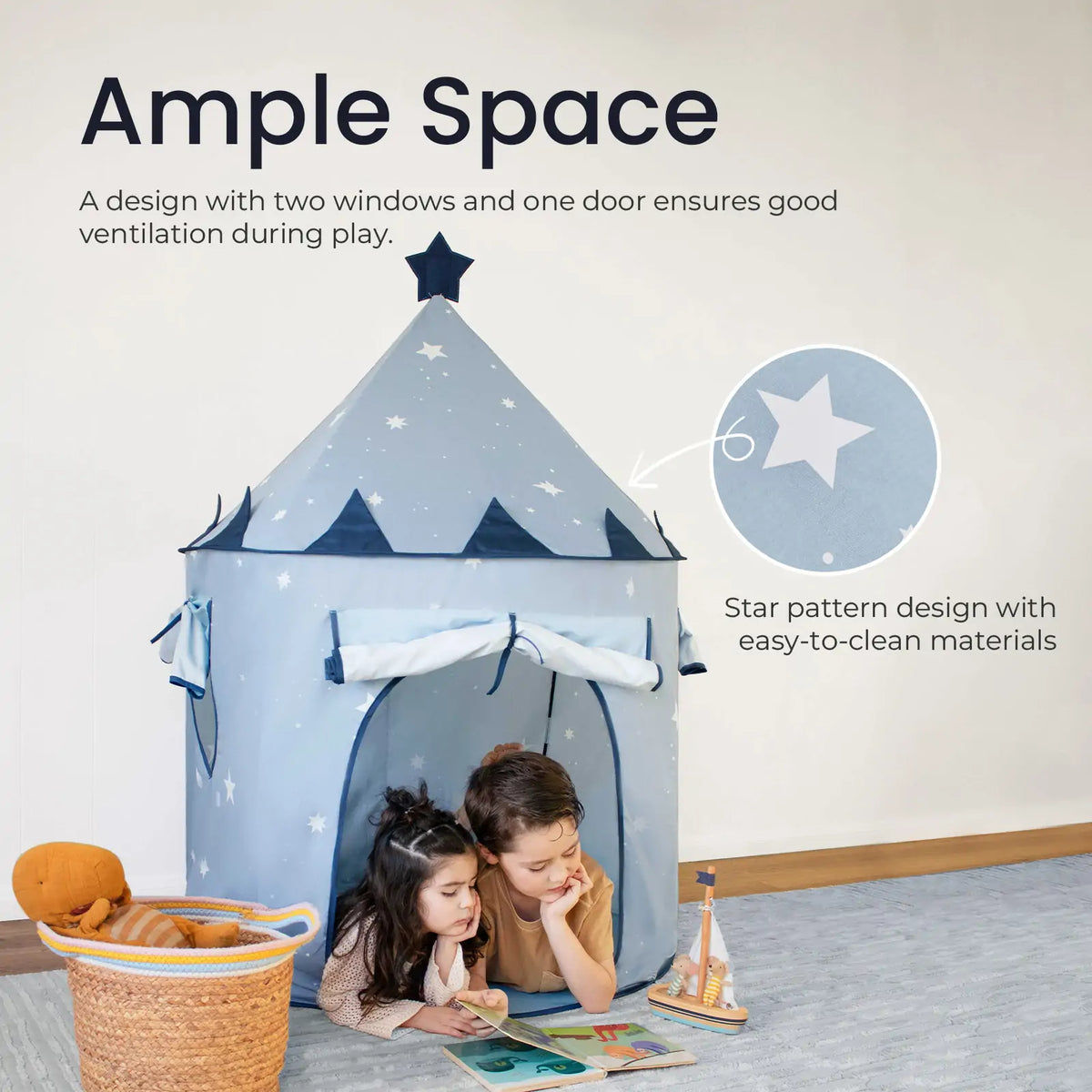 Tiny Land® Kids Tent – Indoor Tent for Toddlers