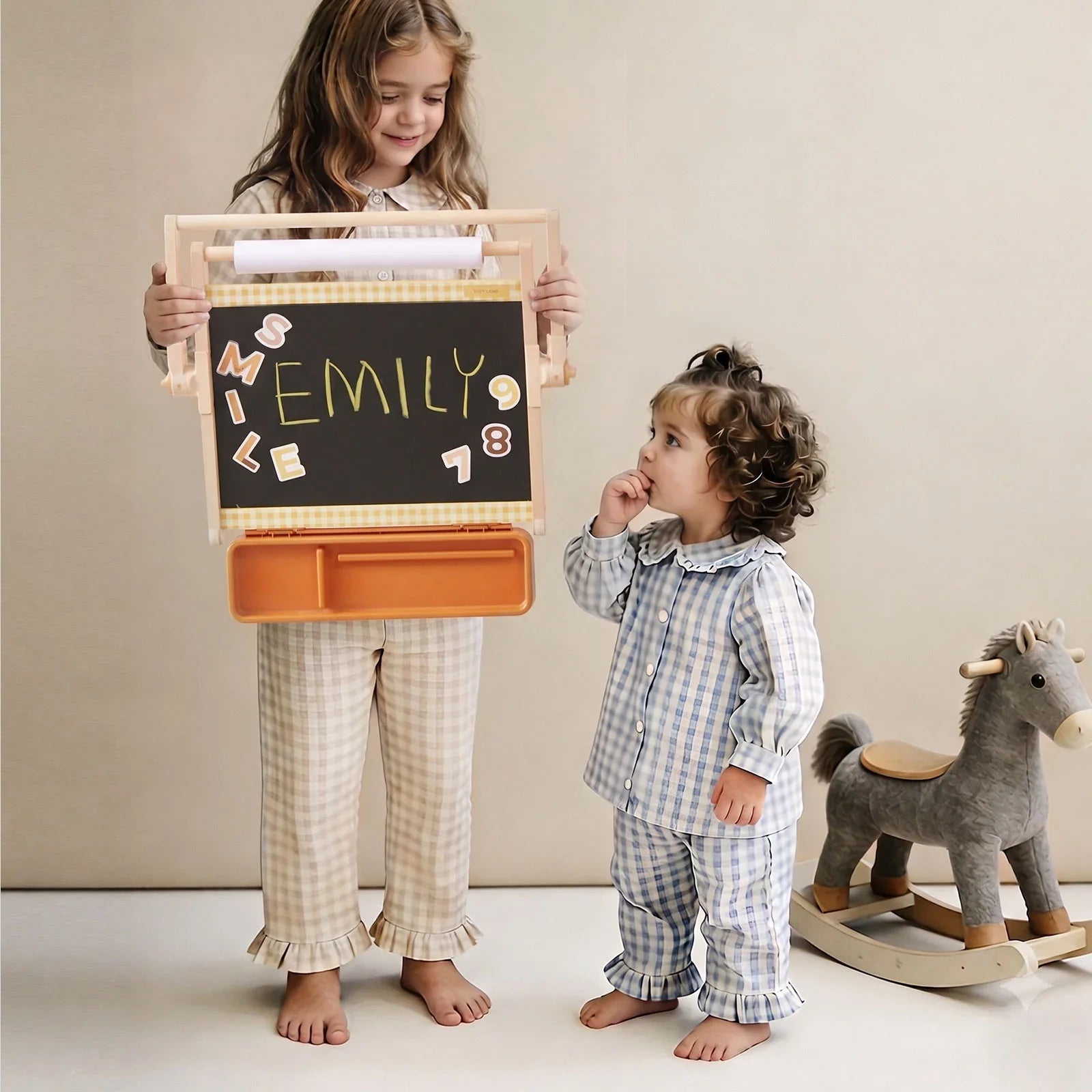 Tiny Land® Double-Sided Magnetic Tabletop Easel