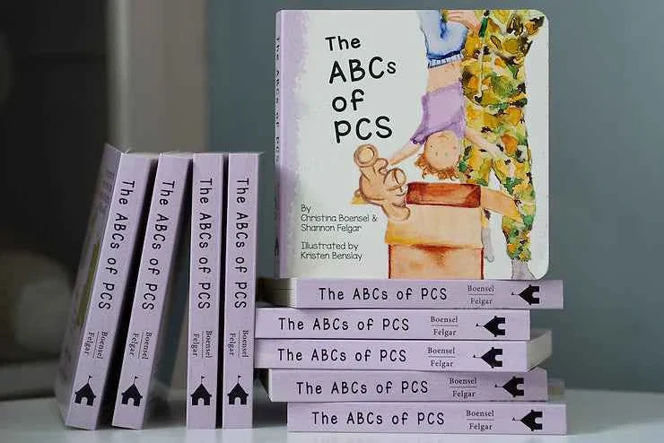 PCS Book: ABCs of PCS -  Board Book About Military Moves