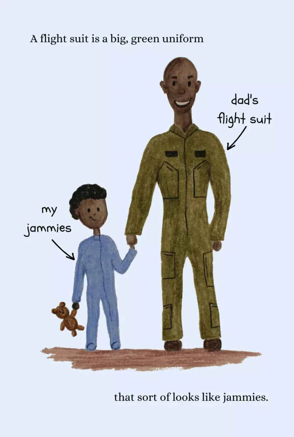 My Flight Suit Pocket, Dad Edition (Paperback): A Heartwarming Children's Book About Deployment and Staying Connected