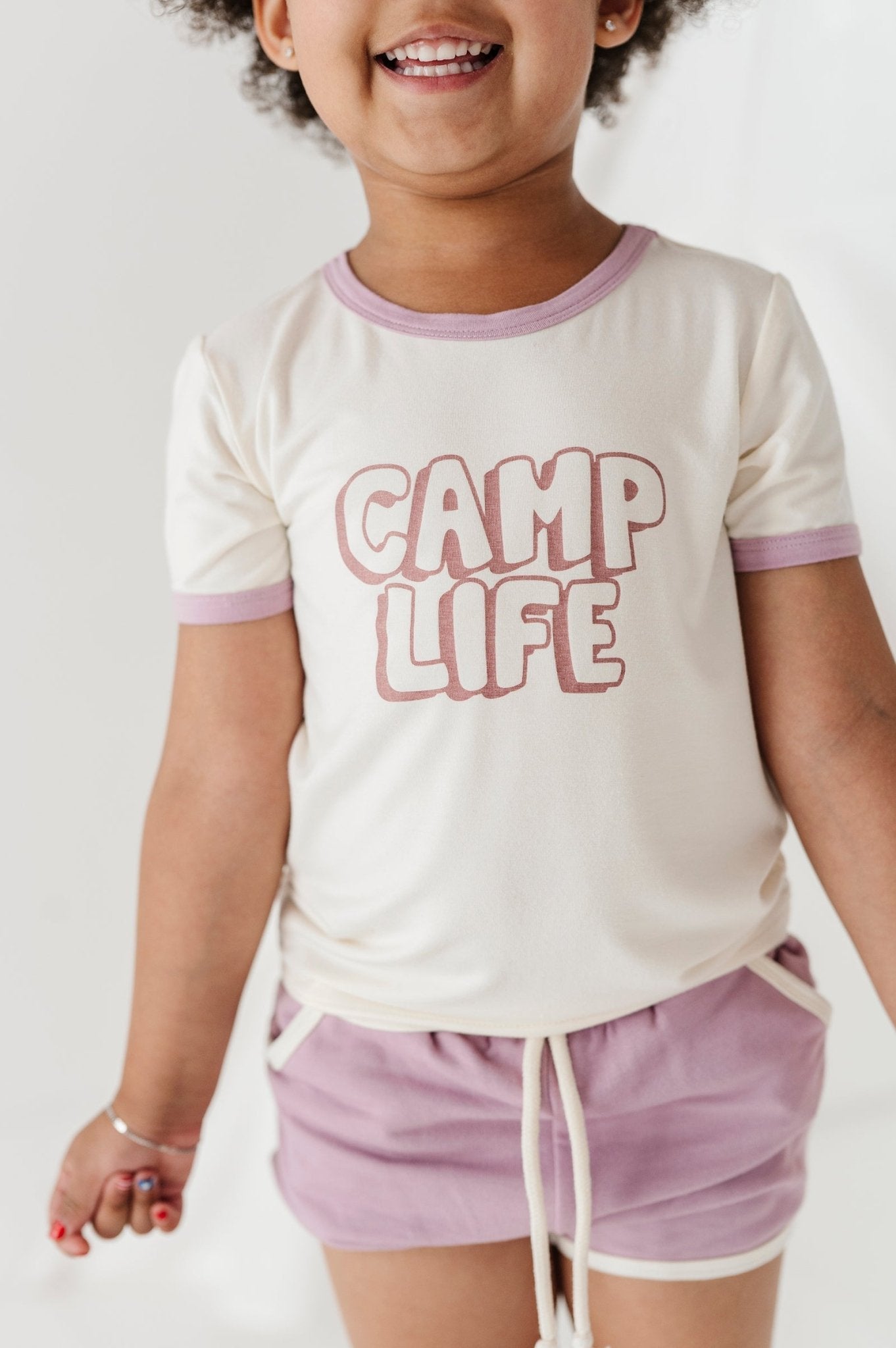 Girl's Retro Short Sleeve Tee