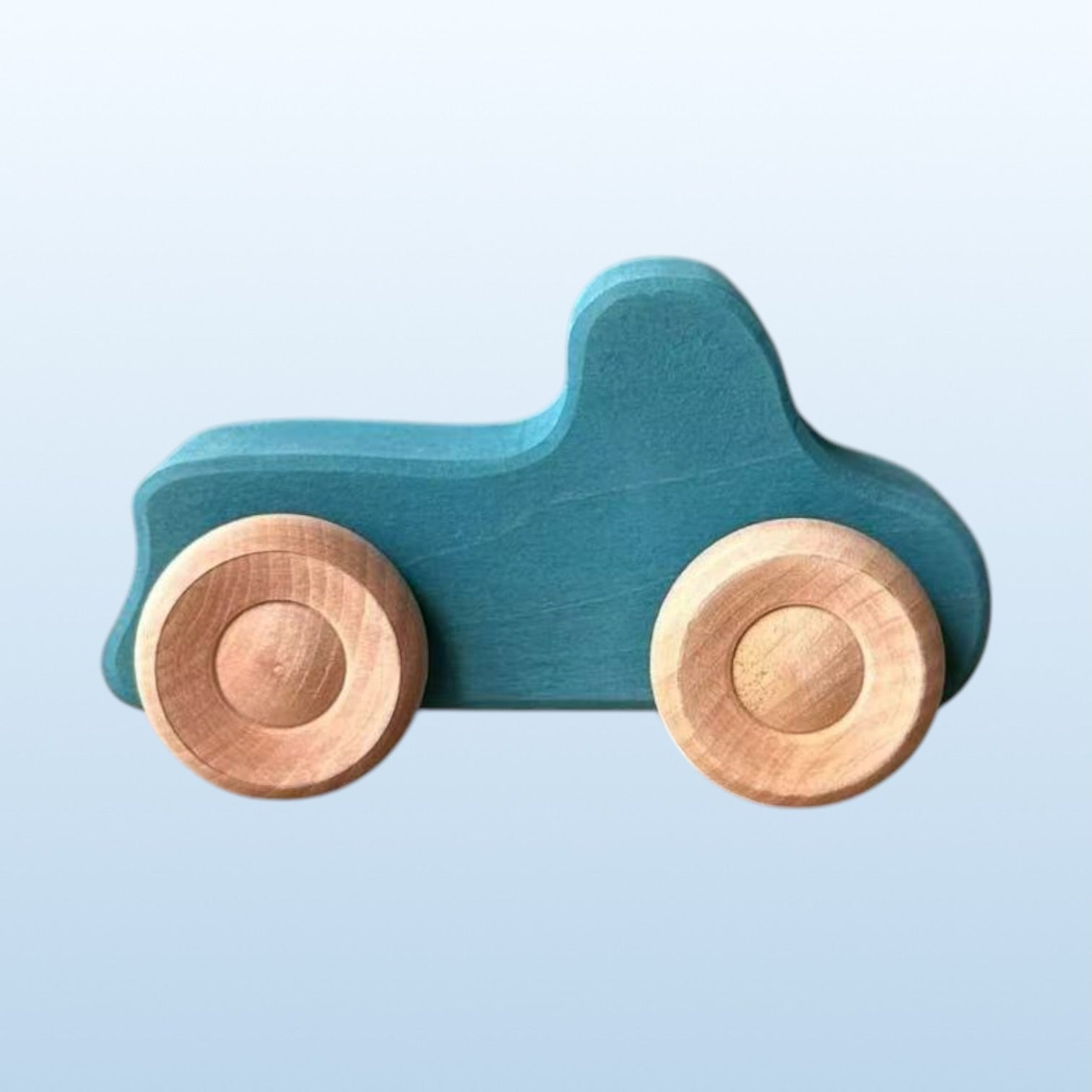 **Pre-order (Ships in 2-3 Weeks)**7-Piece Wooden Rainbow Cars Set with 3 Peg Dolls | Stained Basswood or Painted Beechwood