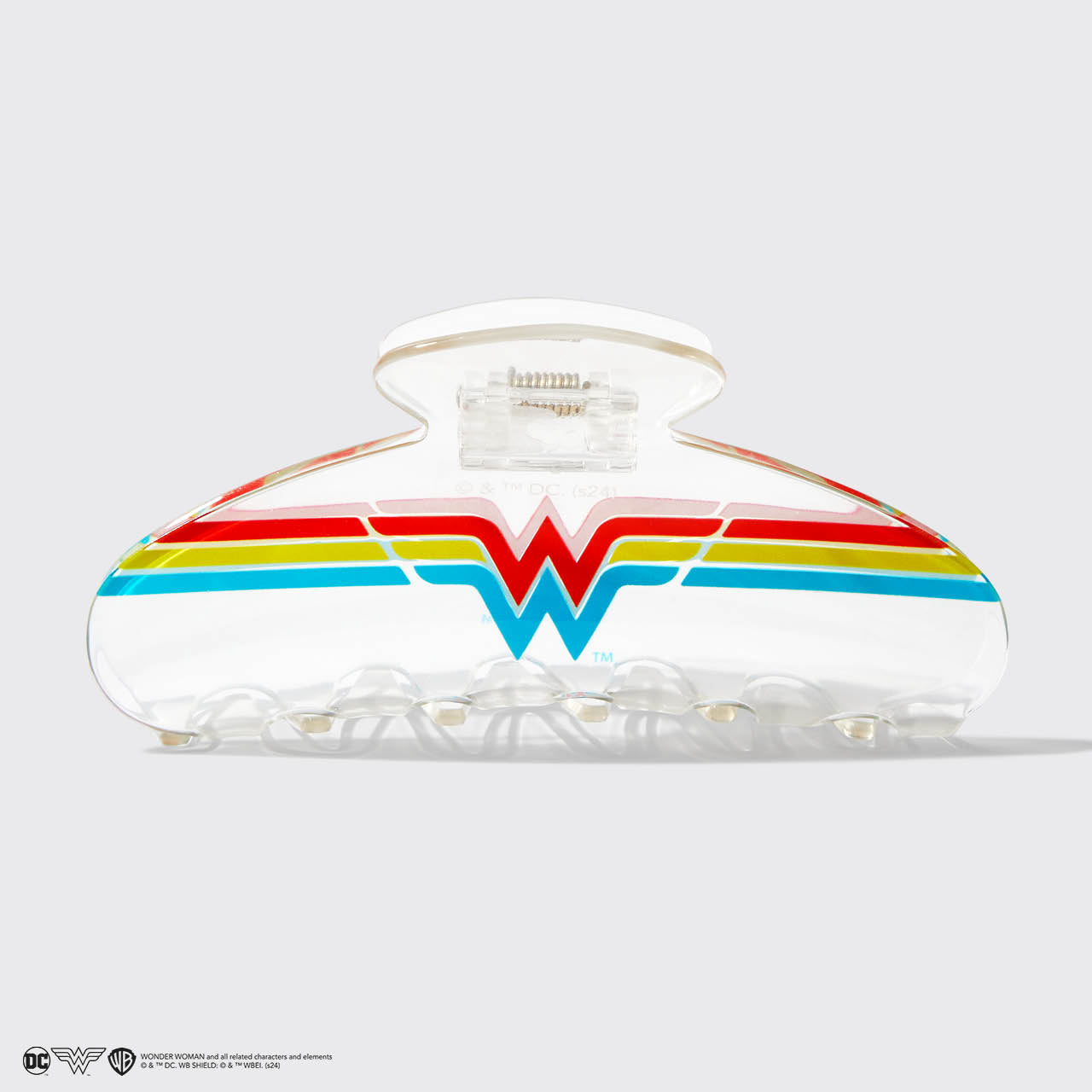 Wonder Woman x Kitsch Clear Acrylic Printed Clip