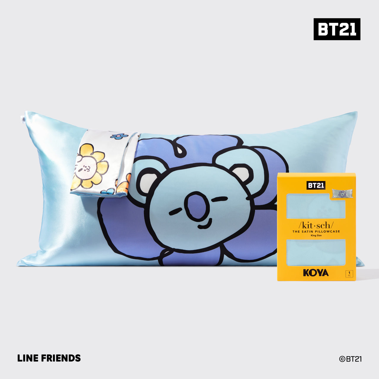 BT21 meets Kitsch King Pillowcase - KOYA