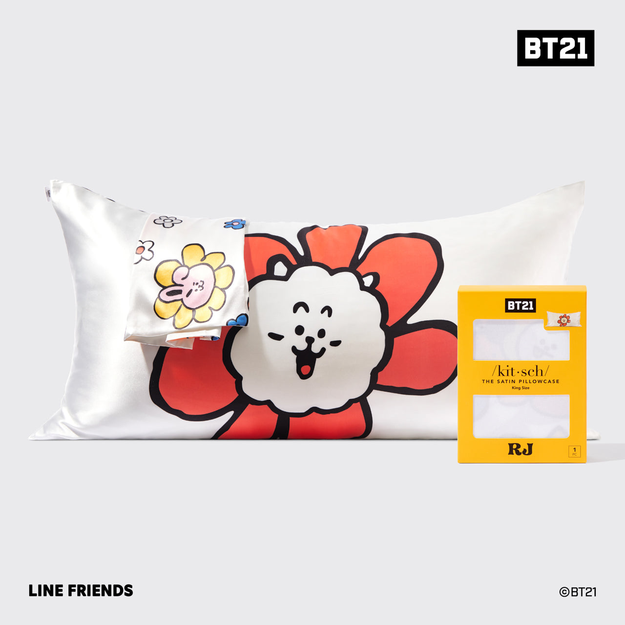 BT21 meets Kitsch King Pillowcase  - RJ