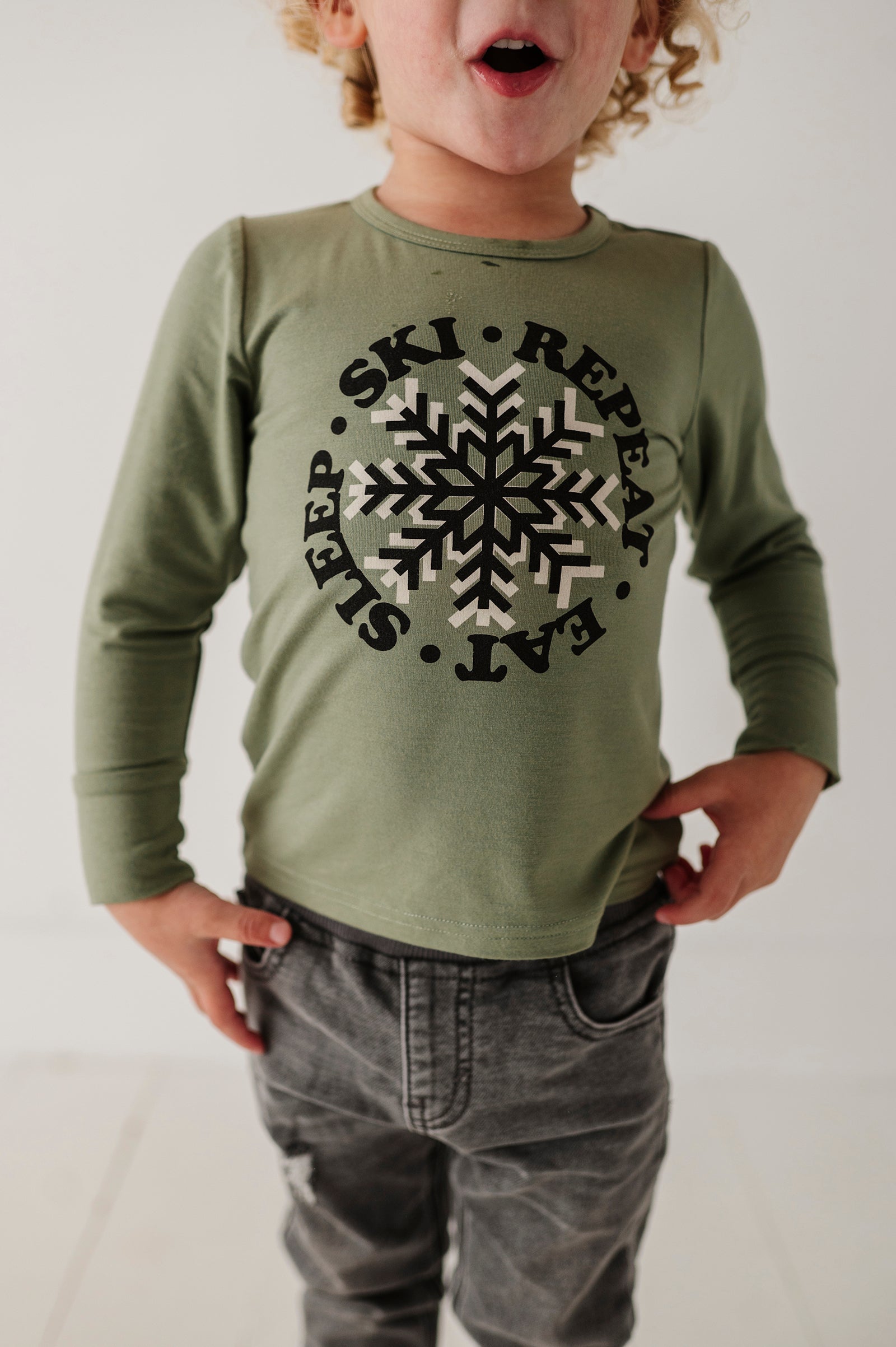Boy's Long Sleeve Tee