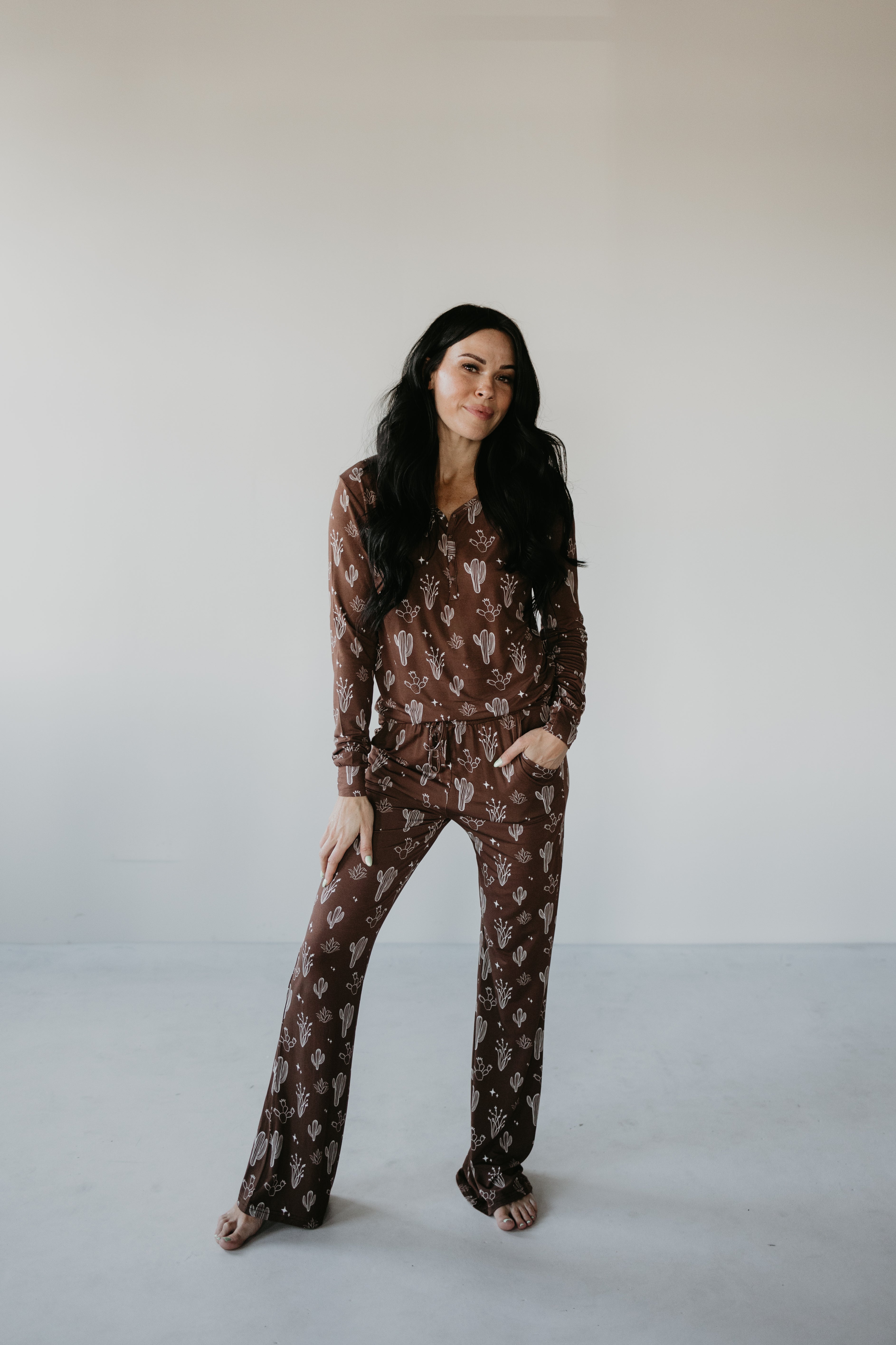 Women's Bamboo Pajamas | Minty x ff Desert Dreams