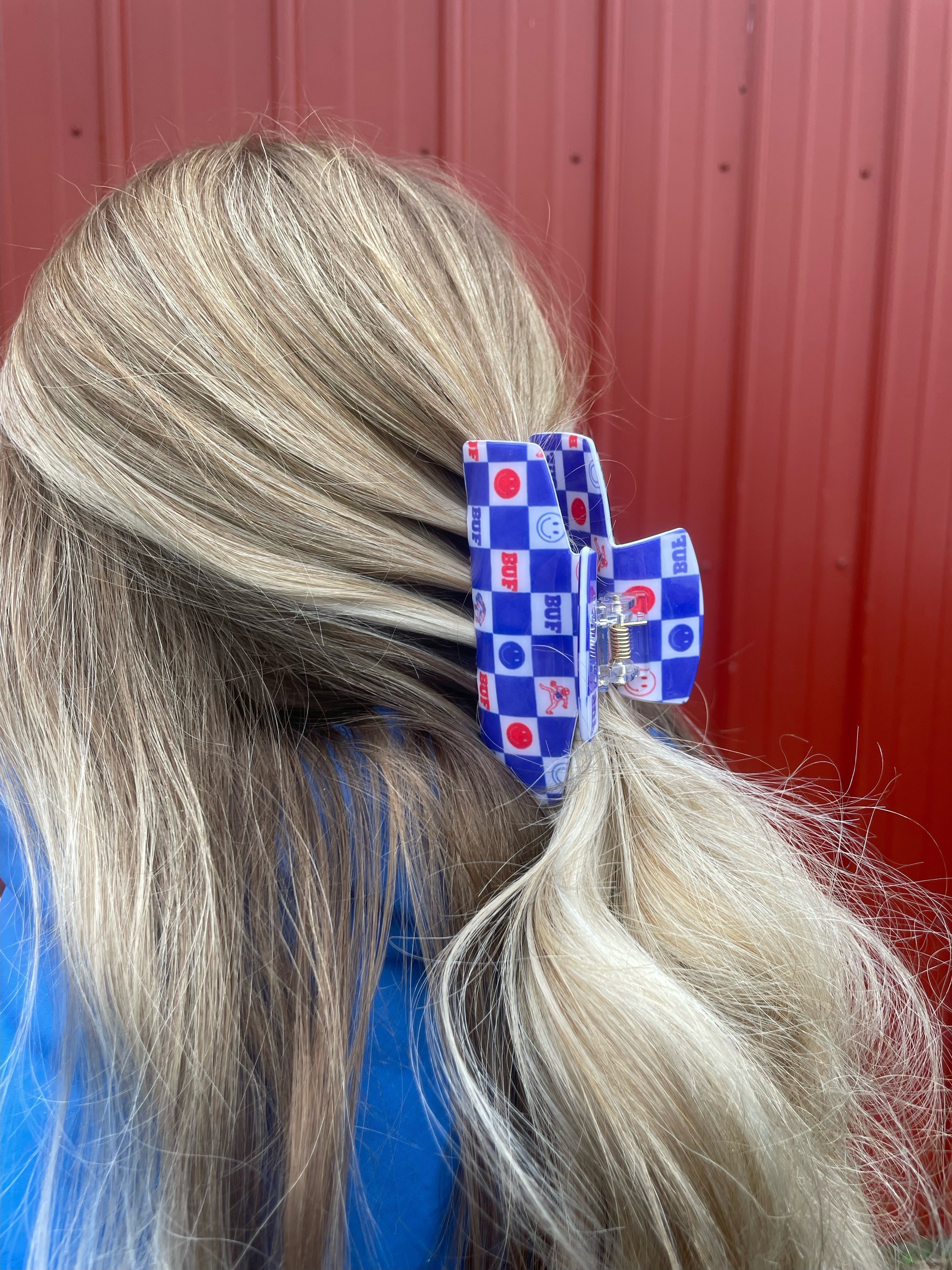 Buffalove Check Hair Clip Hair clip doodle & jack   