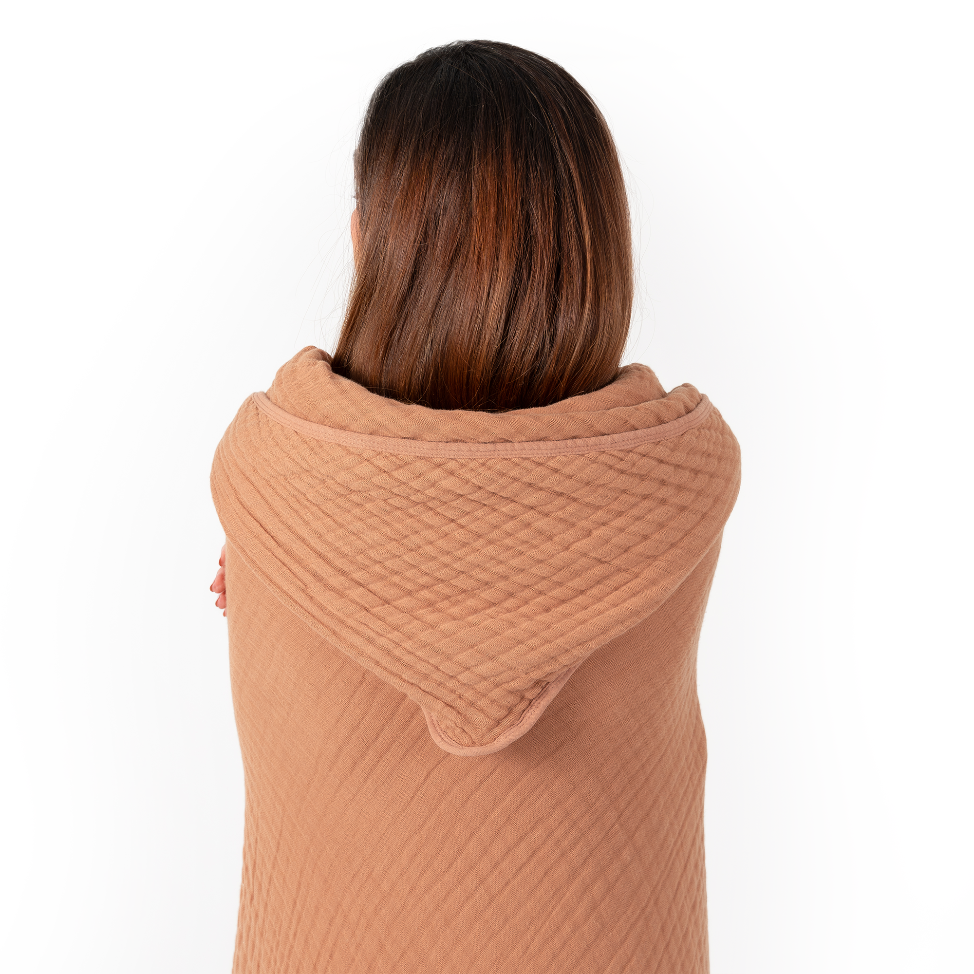 Adult Muslin Hooded Towel