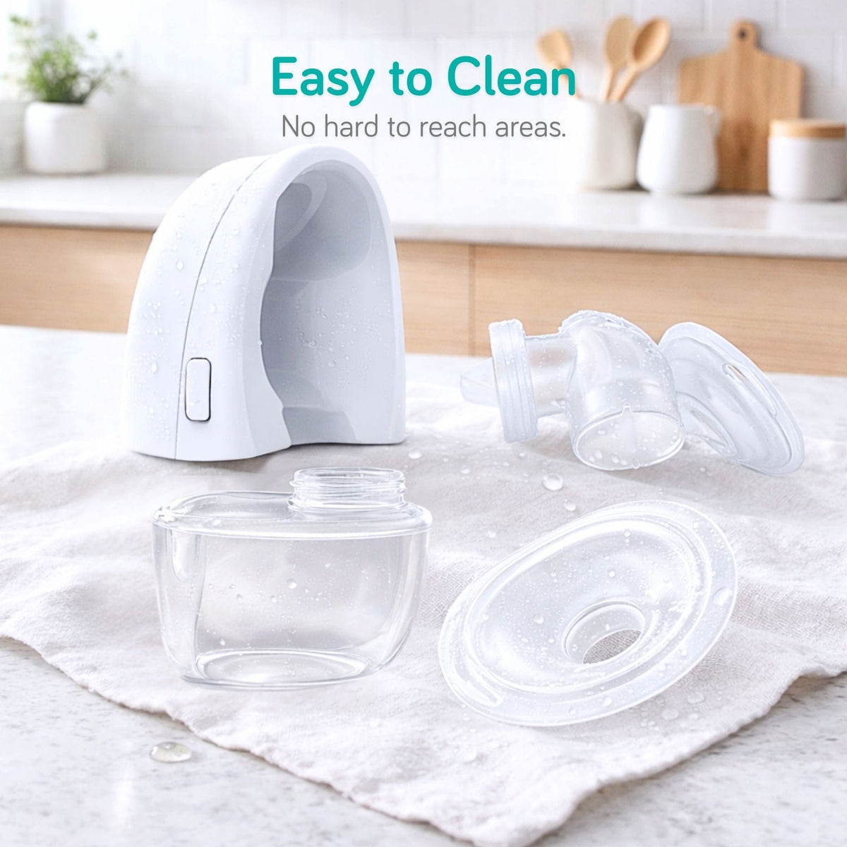 Nanobébé Wearable Breast Pump – Hands-Free, Quiet, App-Controlled