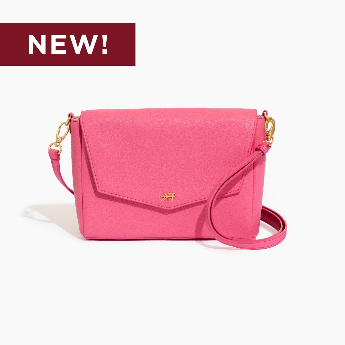 Hot Pink Classic Crossbody