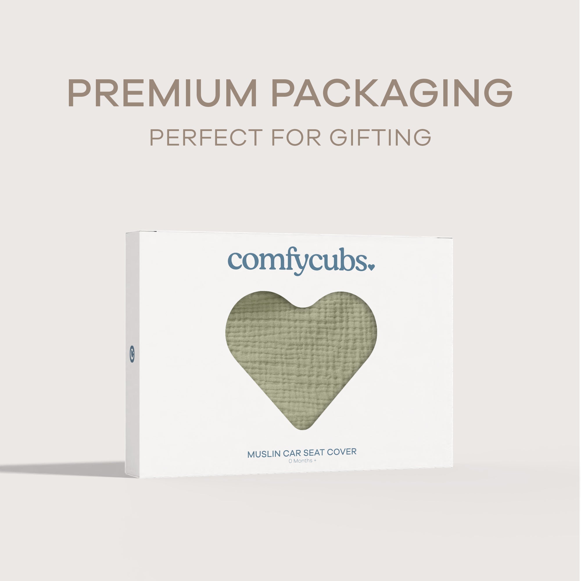 Baby Car Seat Cover in Sage