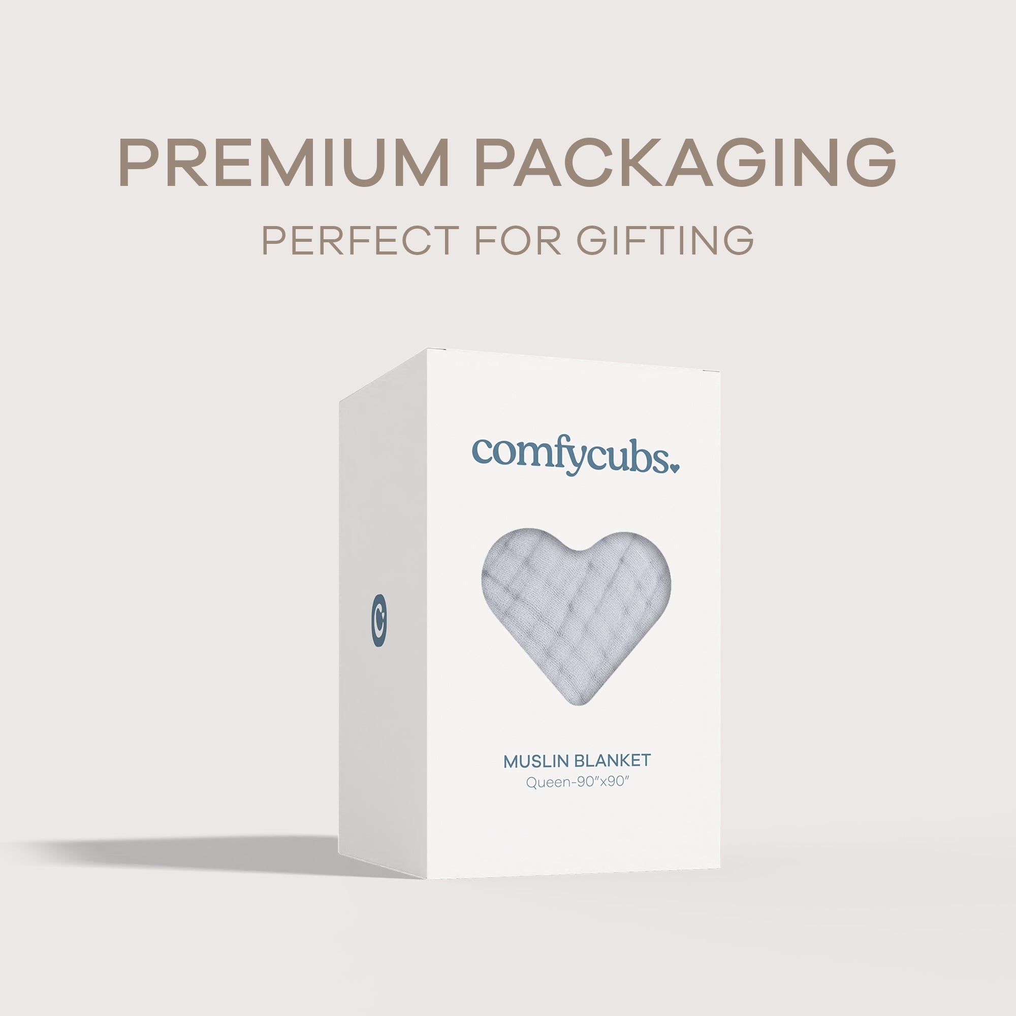 Adult Muslin Blanket in Heather