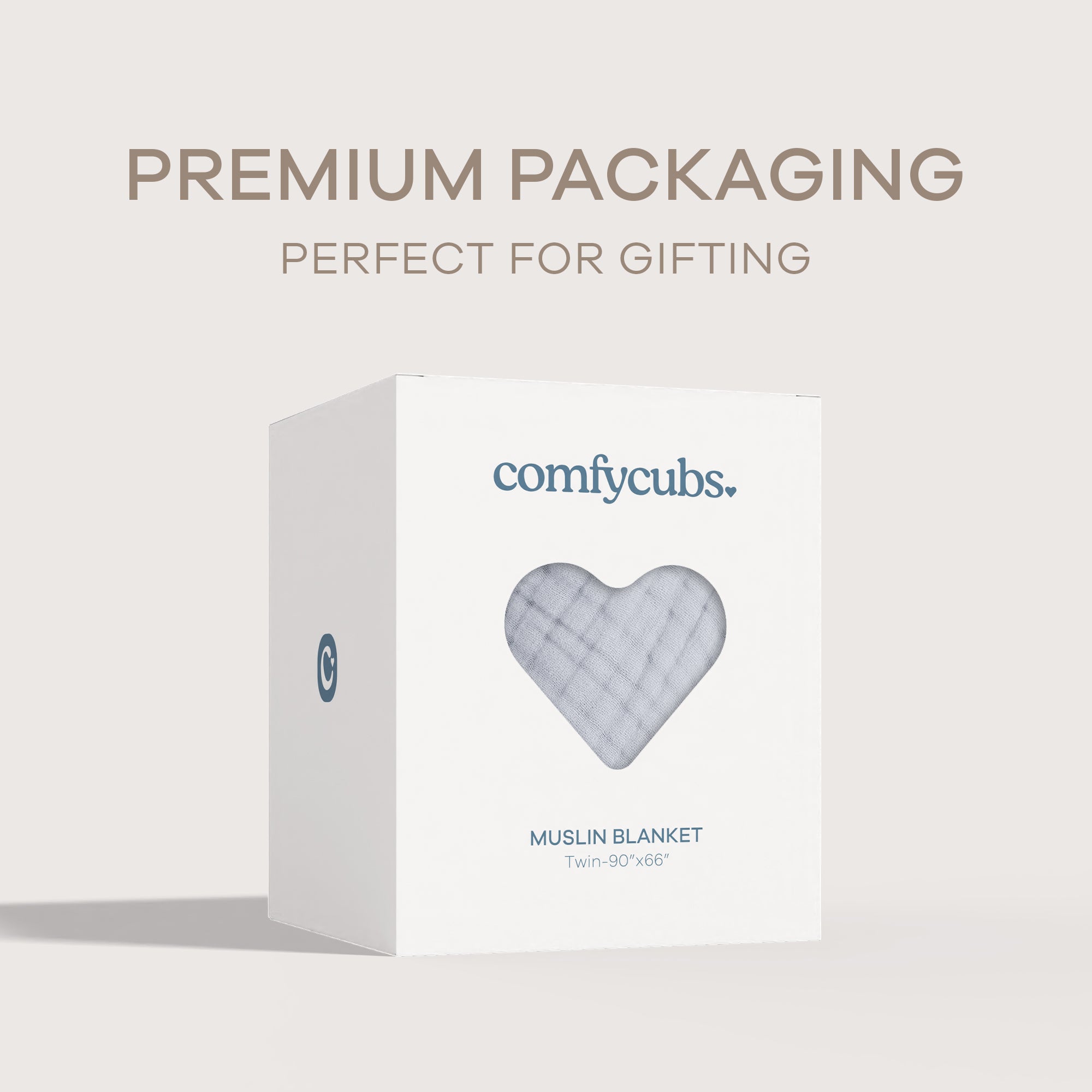 Adult Muslin Blanket in Heather