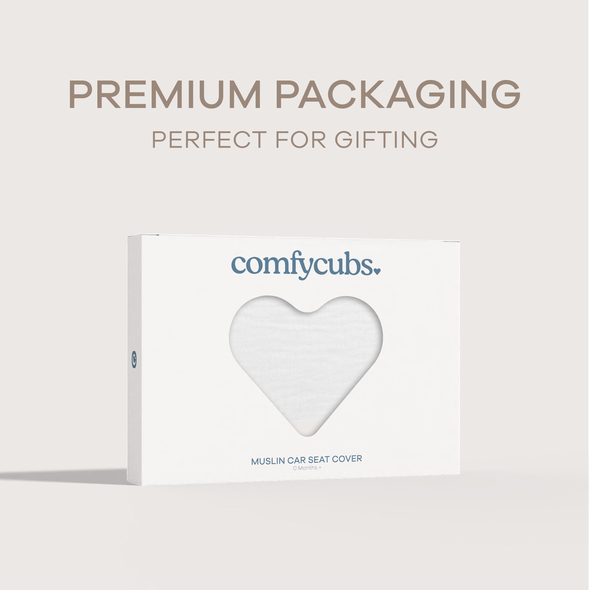 Baby Car Seat Cover in White