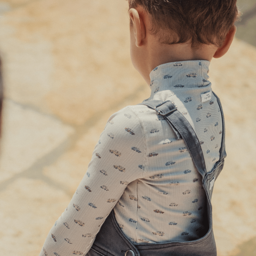 The Printed Tutleneck - Vintage Car