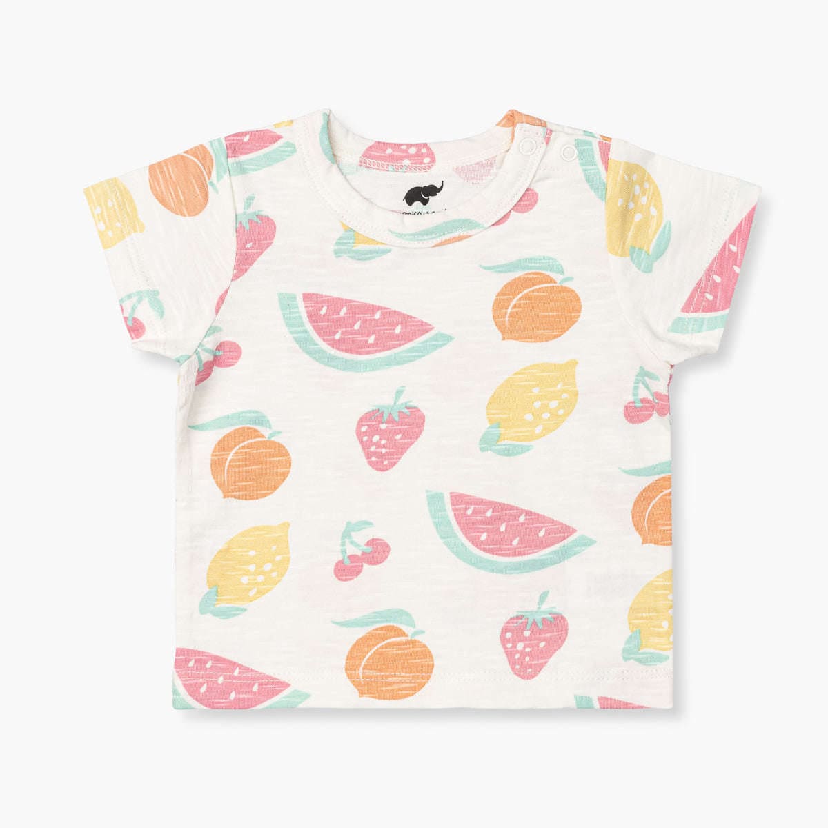 Short Sleeve Crewneck Tee - Fruit Salad