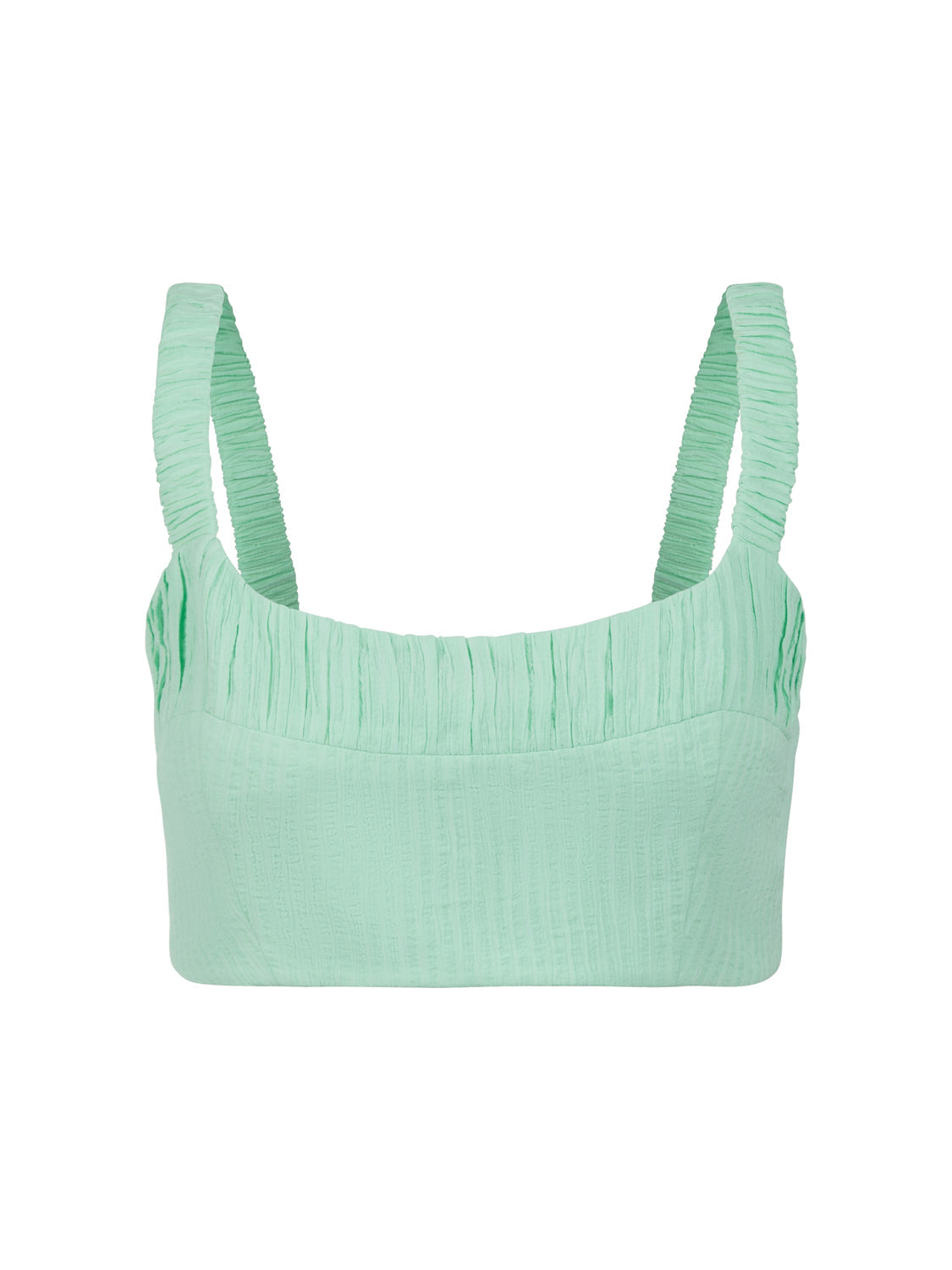 Oversized Twin Set Shirt - Mint Green