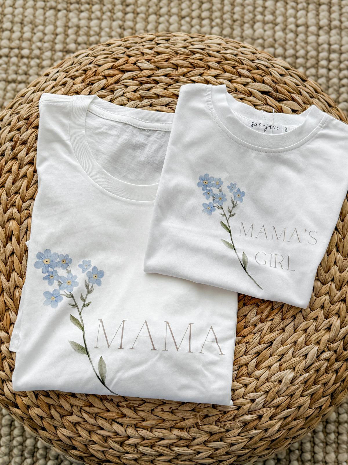 Flower Mama’s Girl Organic Cotton T-shirt