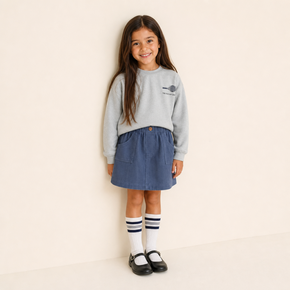 Organic Fleece Sweatshirt - Tennis