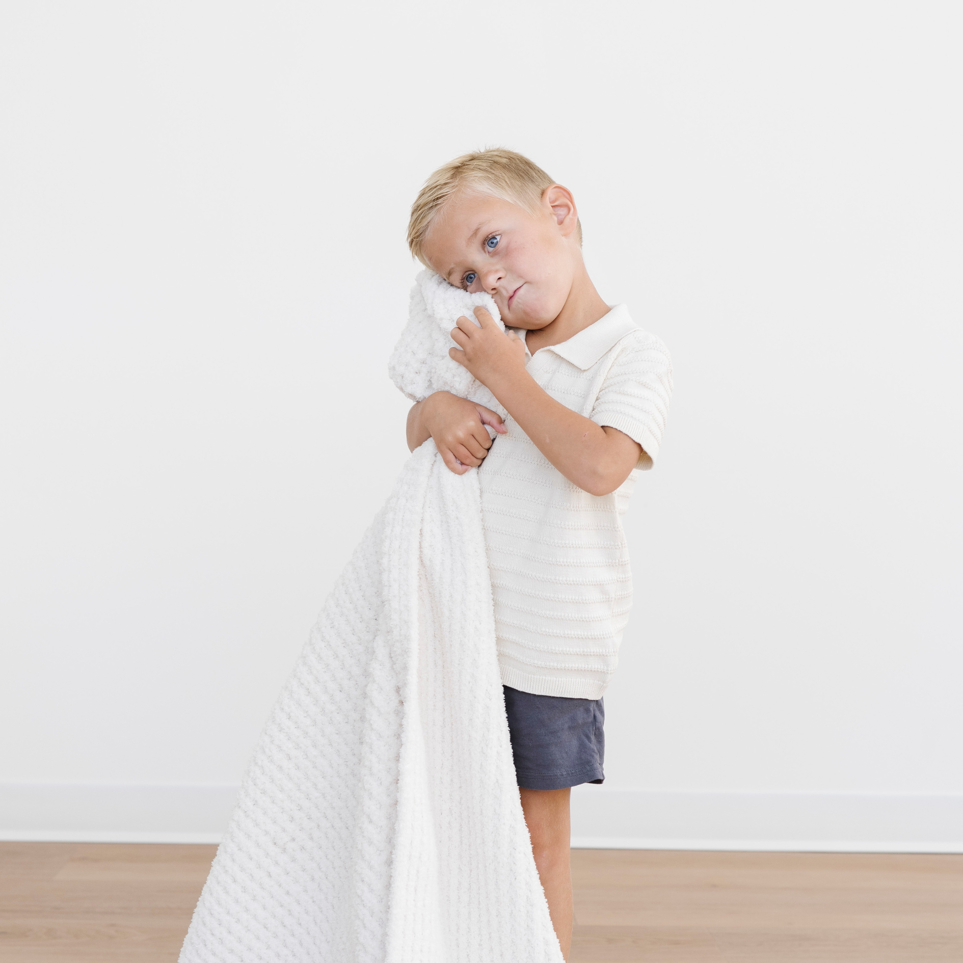 WAFFLE KNIT TODDLER BLANKETS