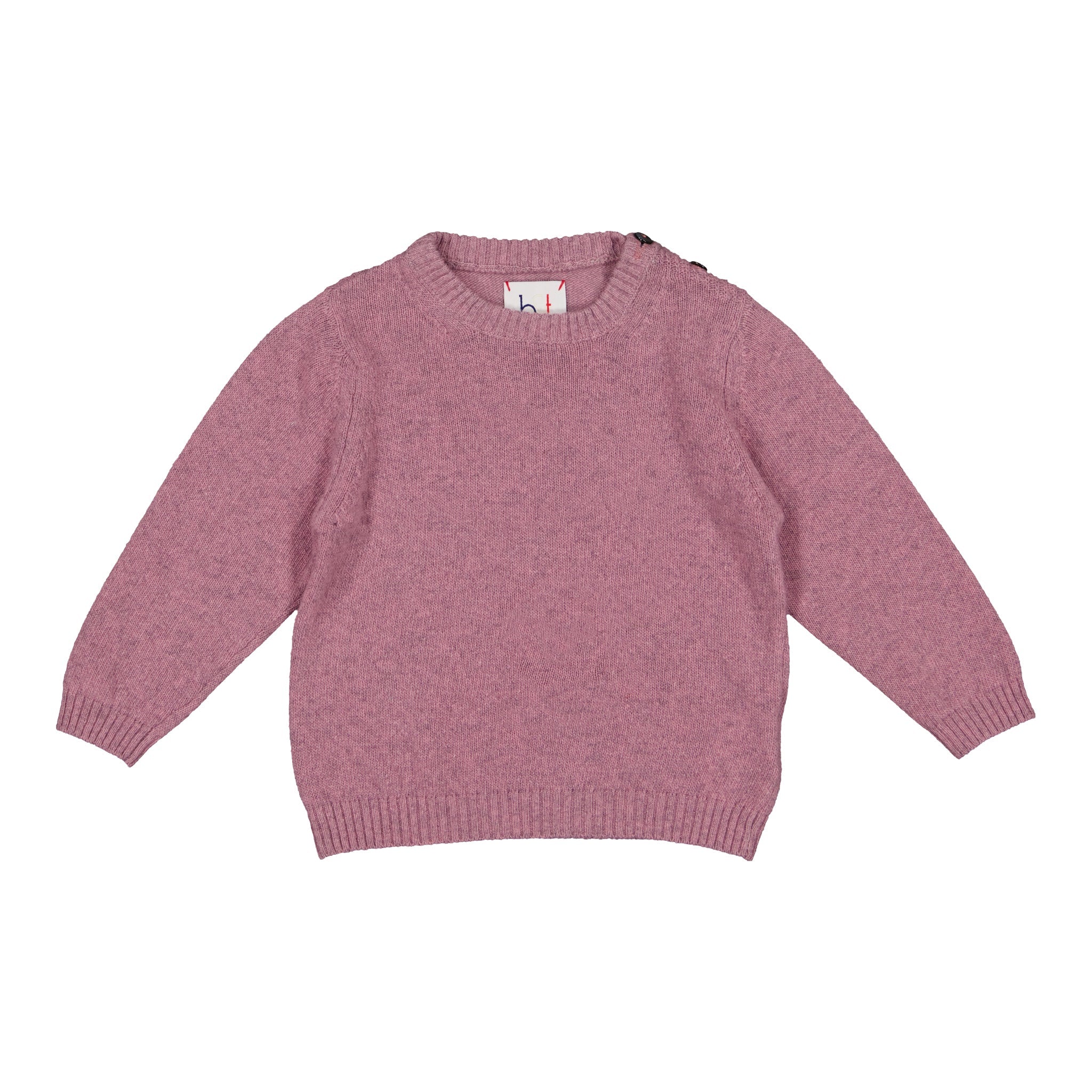 Babe Crew Neck Sweater - Pink