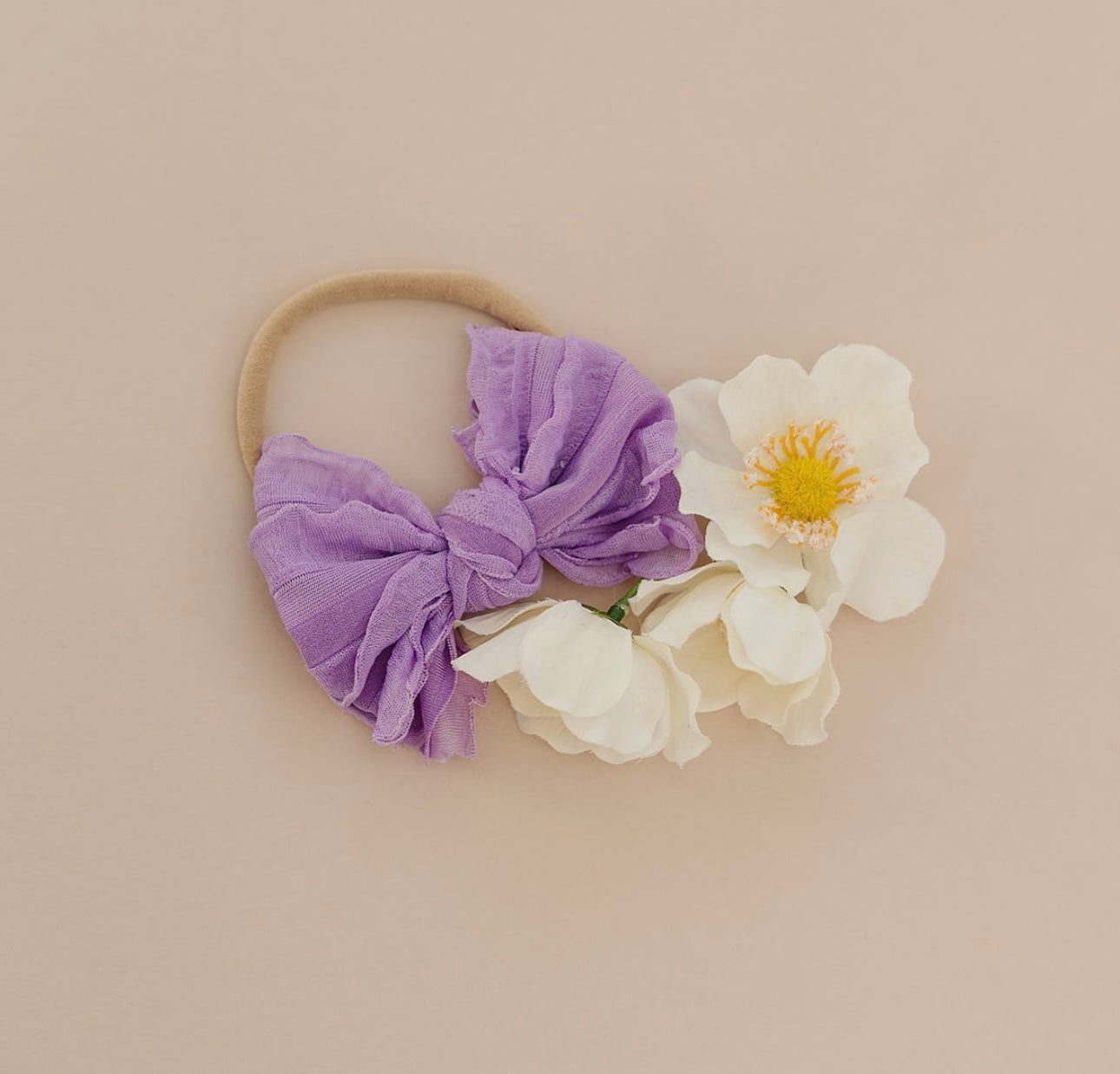 Lilac Vintage Bow