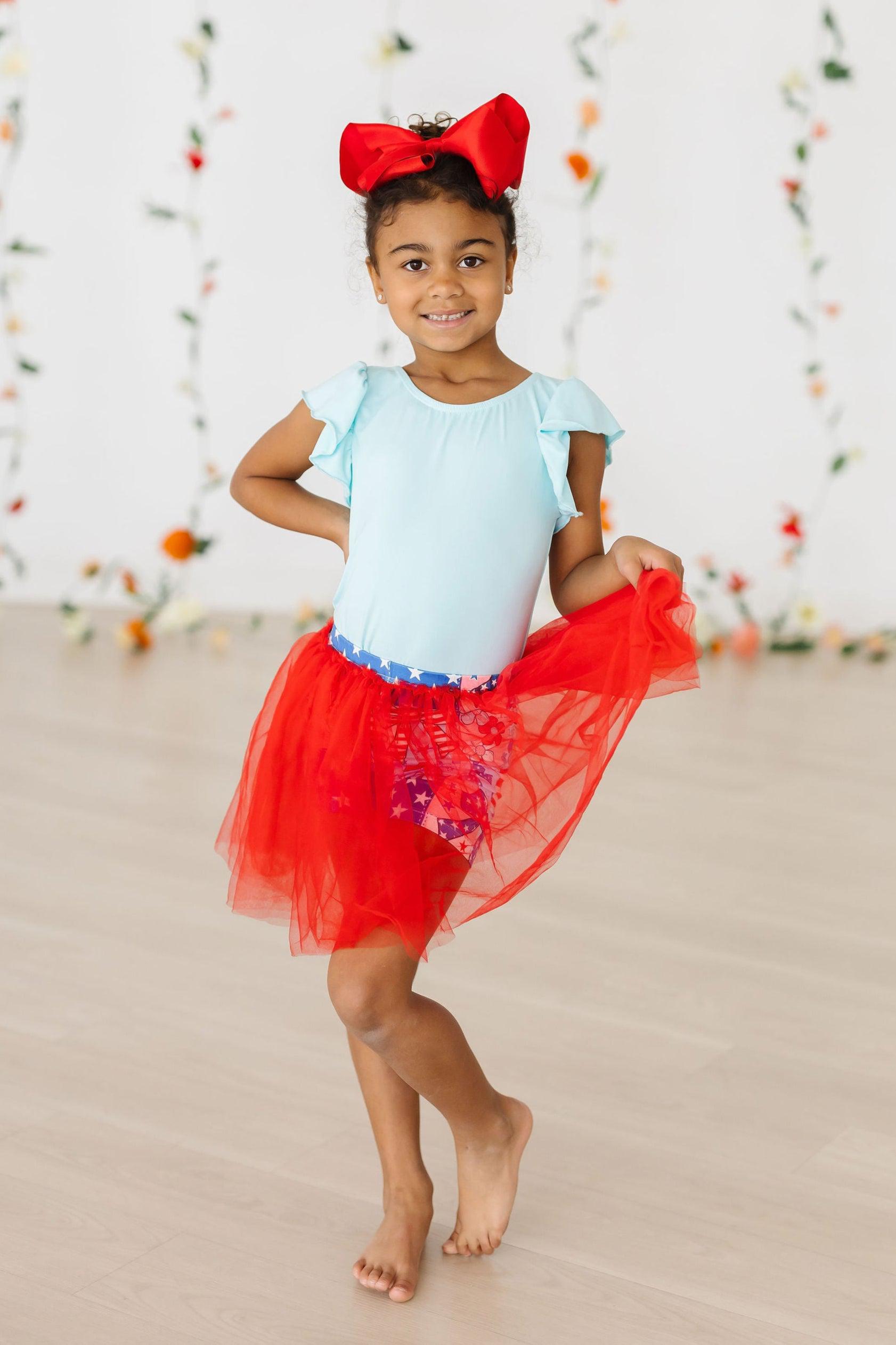 Patriotic Patchwork Tutu Shorts