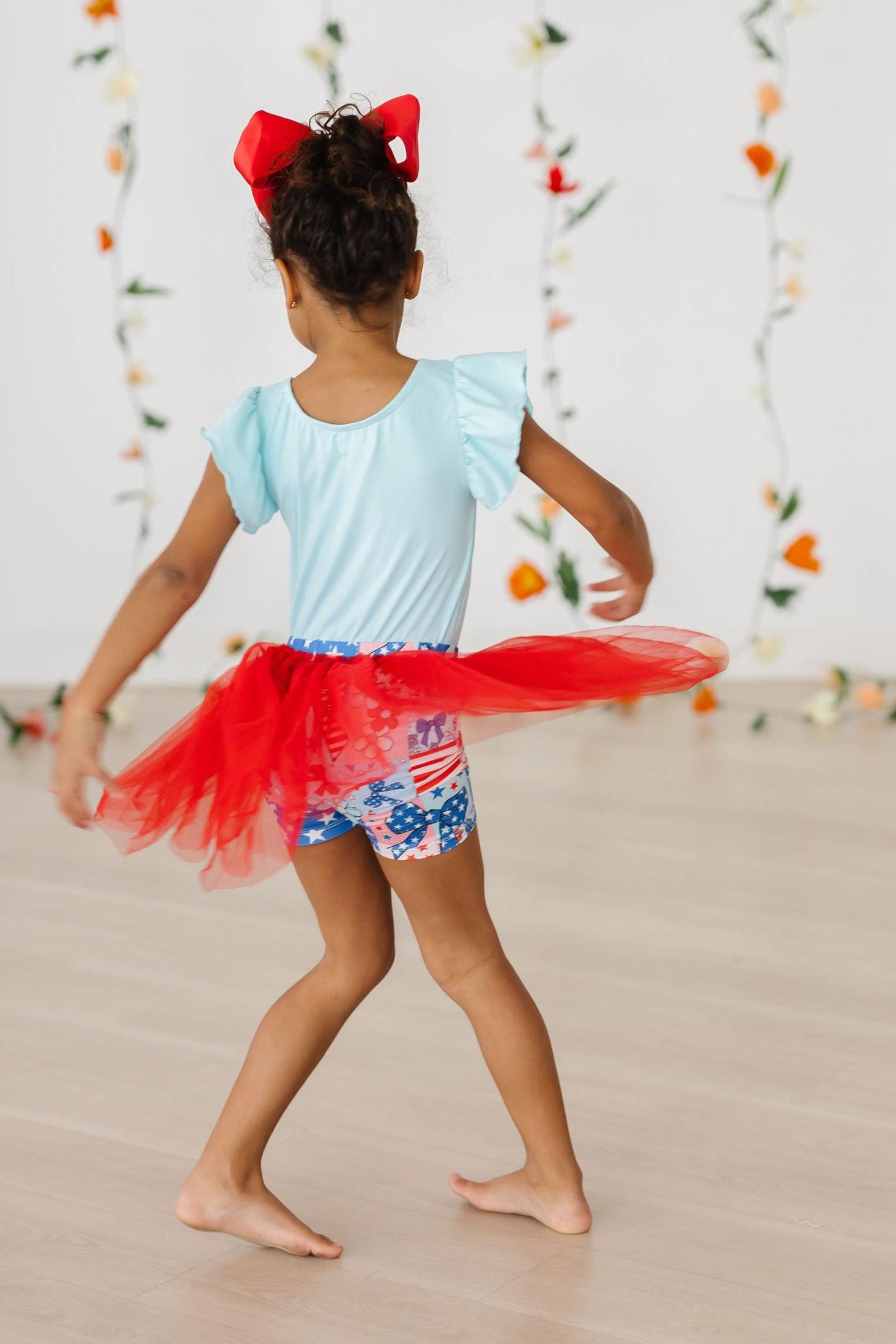 Patriotic Patchwork Tutu Shorts