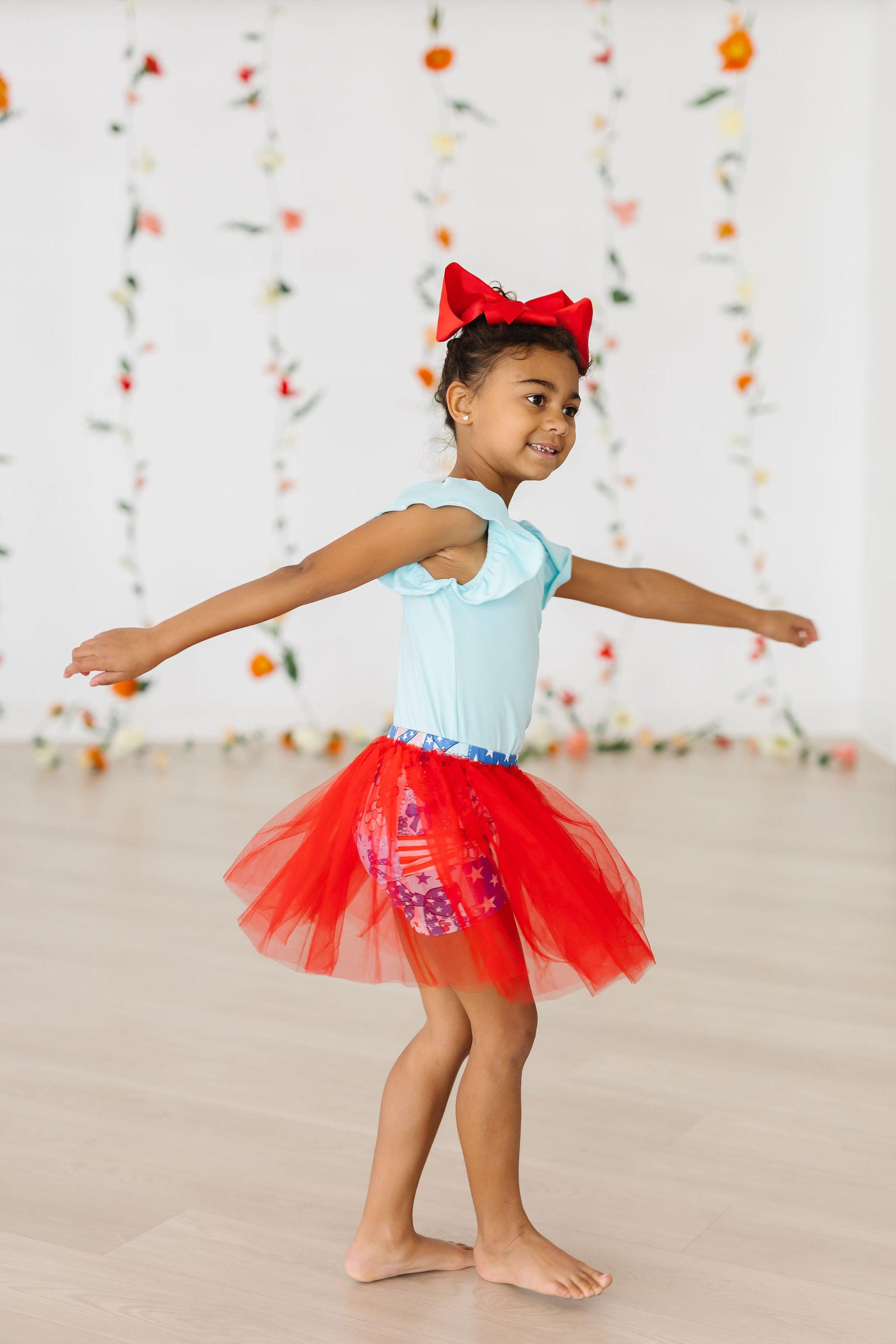 Patriotic Patchwork Tutu Shorts