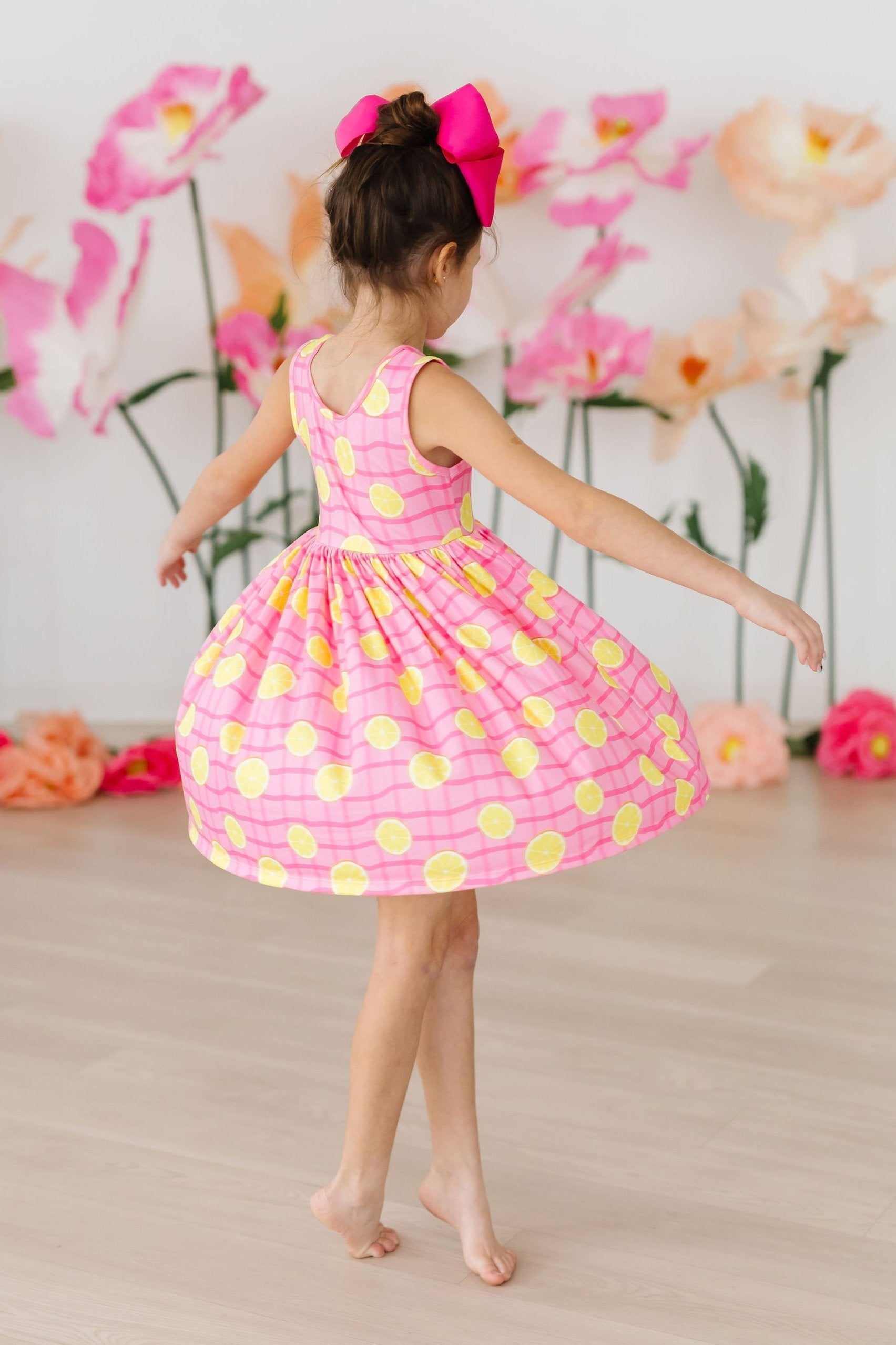 Pink Lemonade Tank Twirl Dress