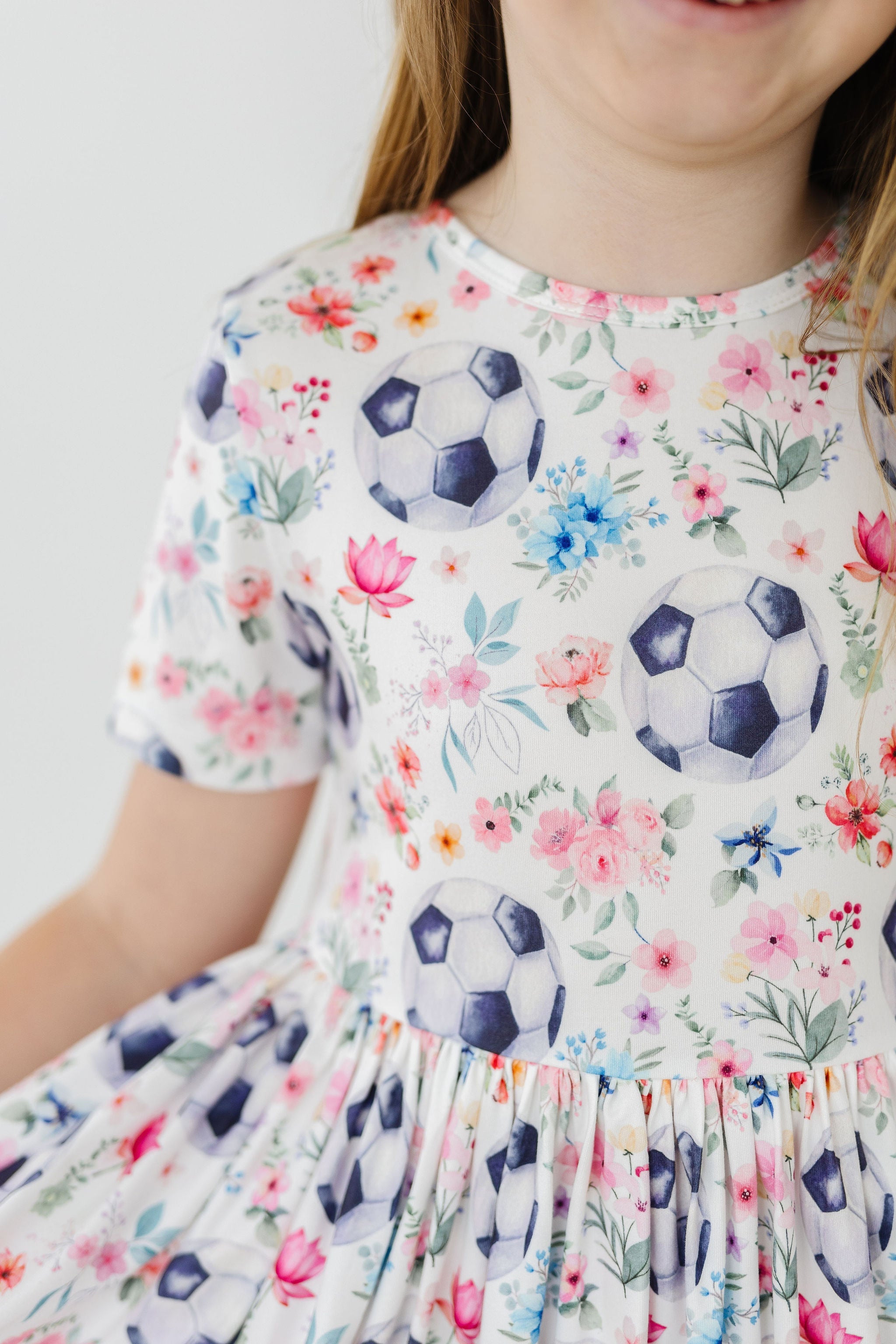 SALE Soccer Sweetie S/S Pocket Twirl Dress