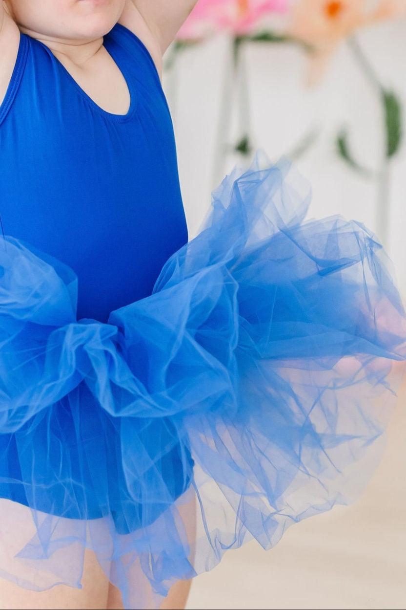 Royal Blue Tank Tutu Leotard